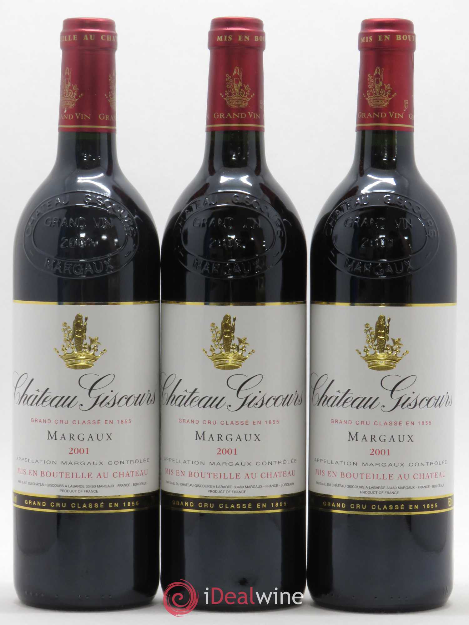 Château Giscours 3ème Grand Cru Classé 2001 - Lot de 12 bouteilles - 3