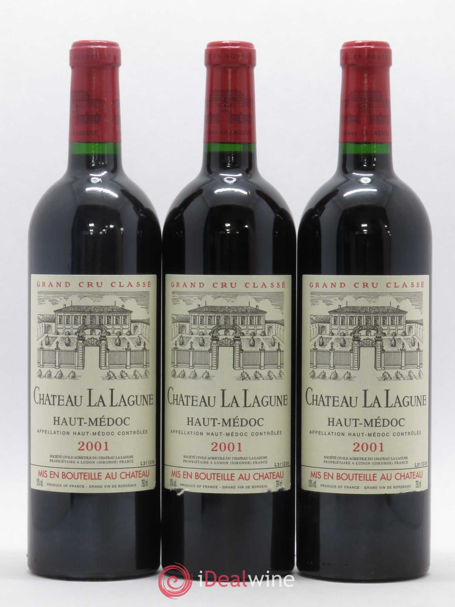 Château la Lagune 3ème Grand Cru Classé 2001 - Lot de 12 bouteilles - 3