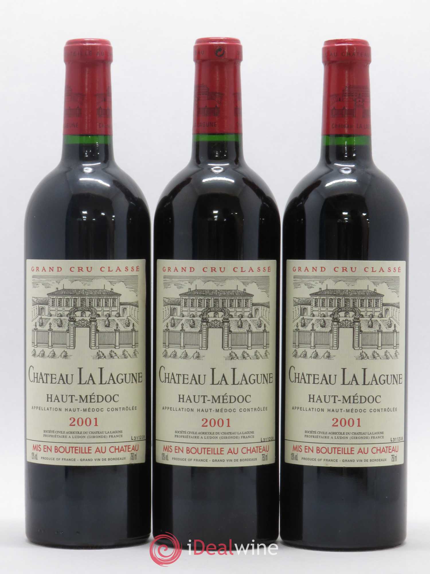 Château la Lagune 3ème Grand Cru Classé 2001 - Lot de 12 bouteilles - 4