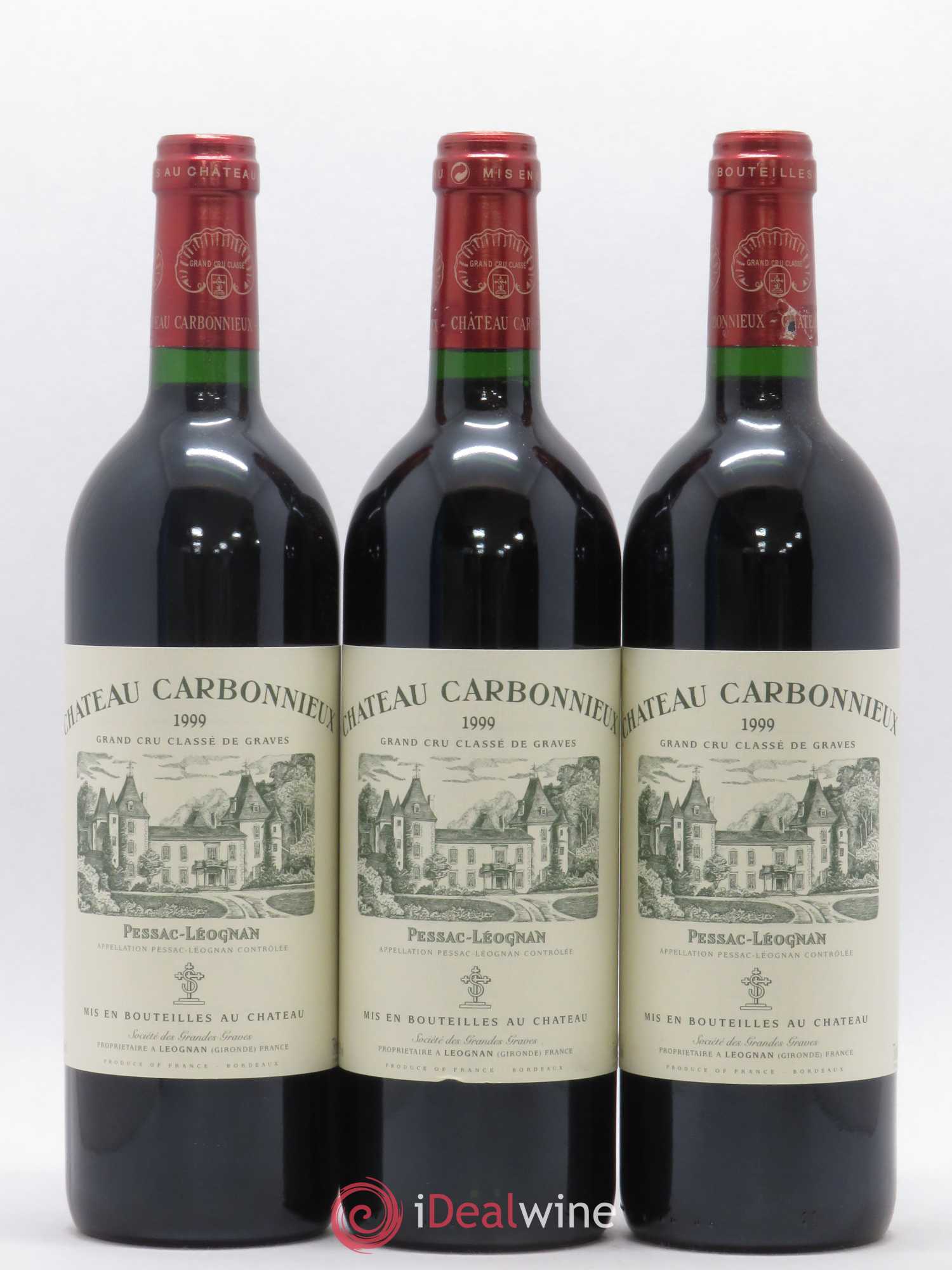 Château Carbonnieux Cru Classé de Graves 1990 - Lot de 12 bouteilles - 4