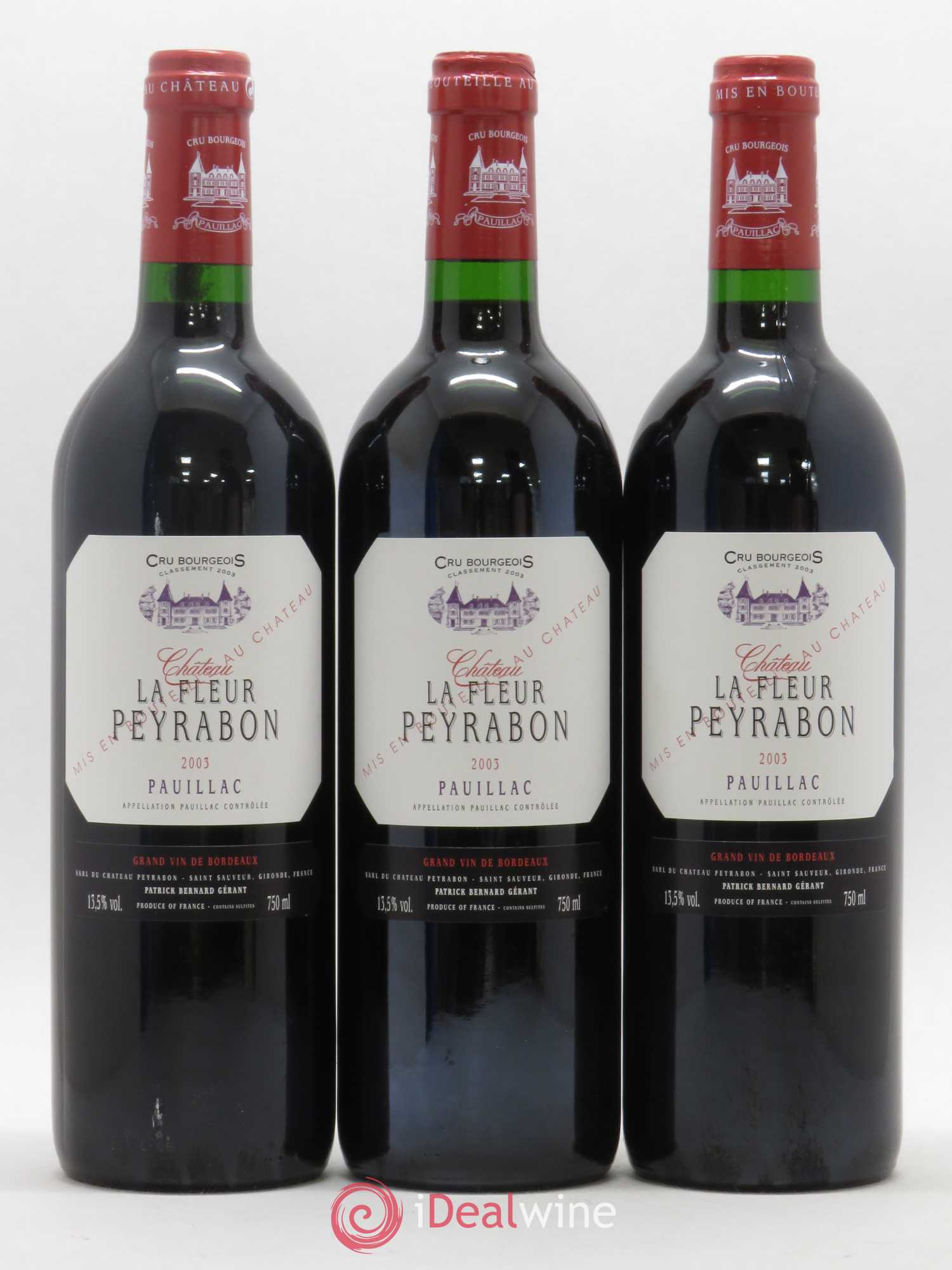 Château La Fleur Peyrabon Cru Bourgeois 2003 - Lot de 12 bouteilles - 4