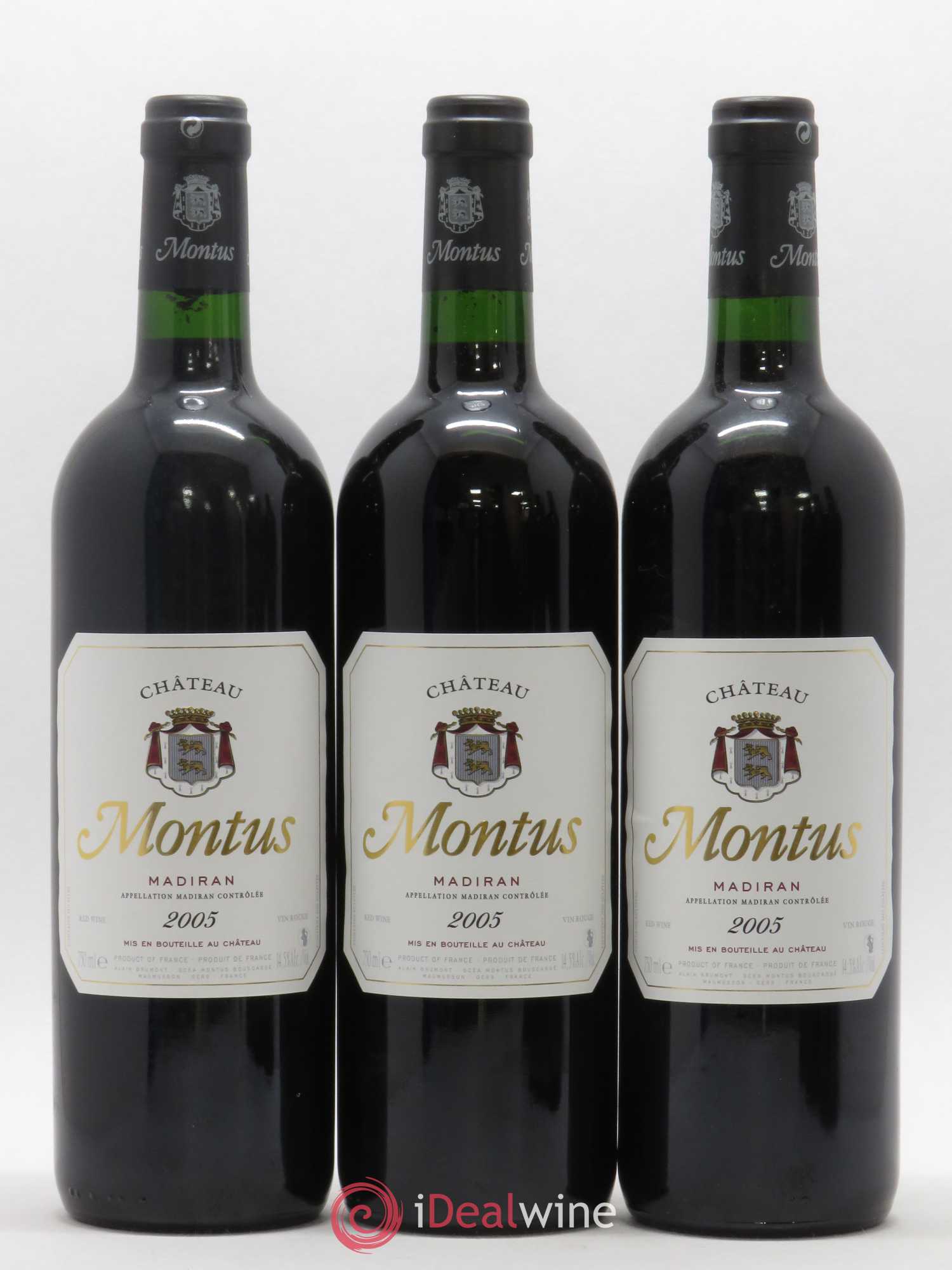 Madiran Château Montus Alain Brumont 2005 - Lot de 12 bouteilles - 1
