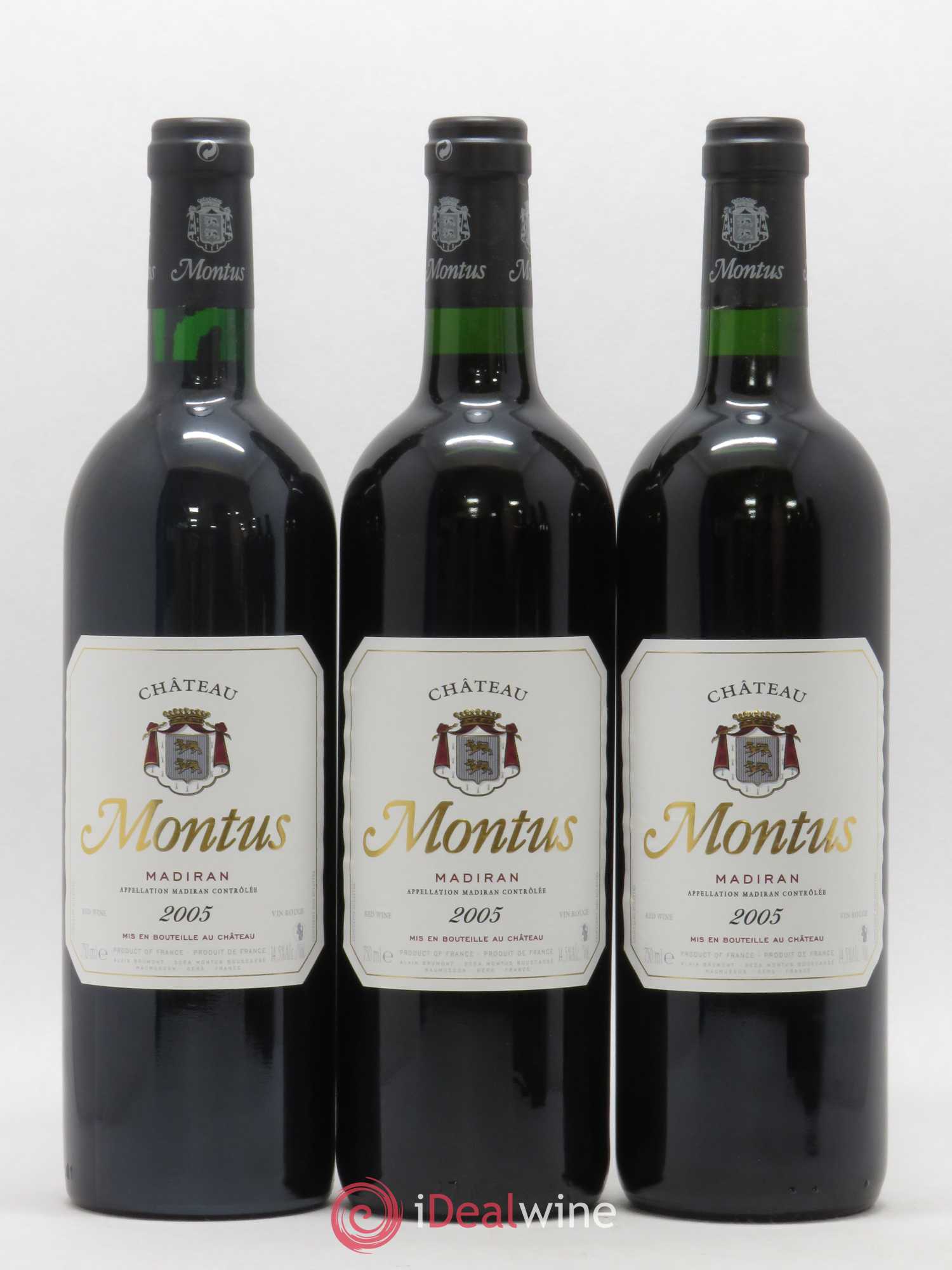 Madiran Château Montus Alain Brumont 2005 - Lot de 12 bouteilles - 1
