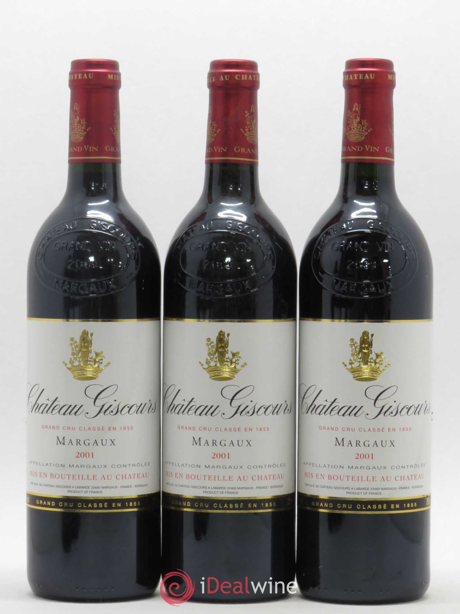 Château Giscours 3ème Grand Cru Classé 2001 - Lot de 12 bouteilles - 2