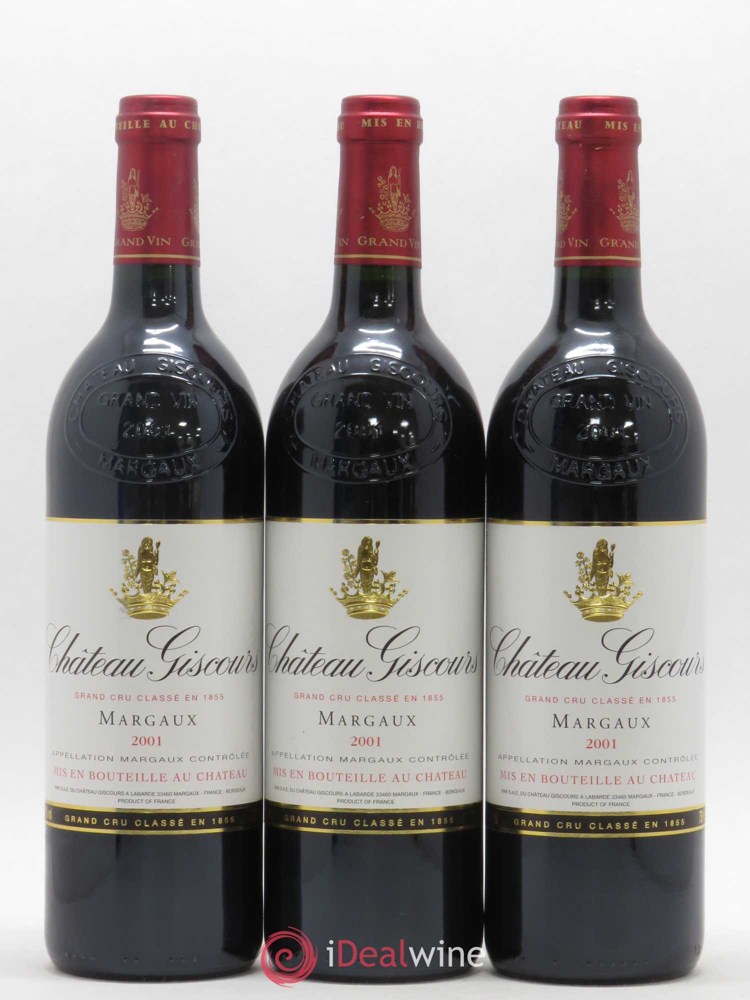 Château Giscours 3ème Grand Cru Classé 2001 - Lot de 12 bouteilles - 4