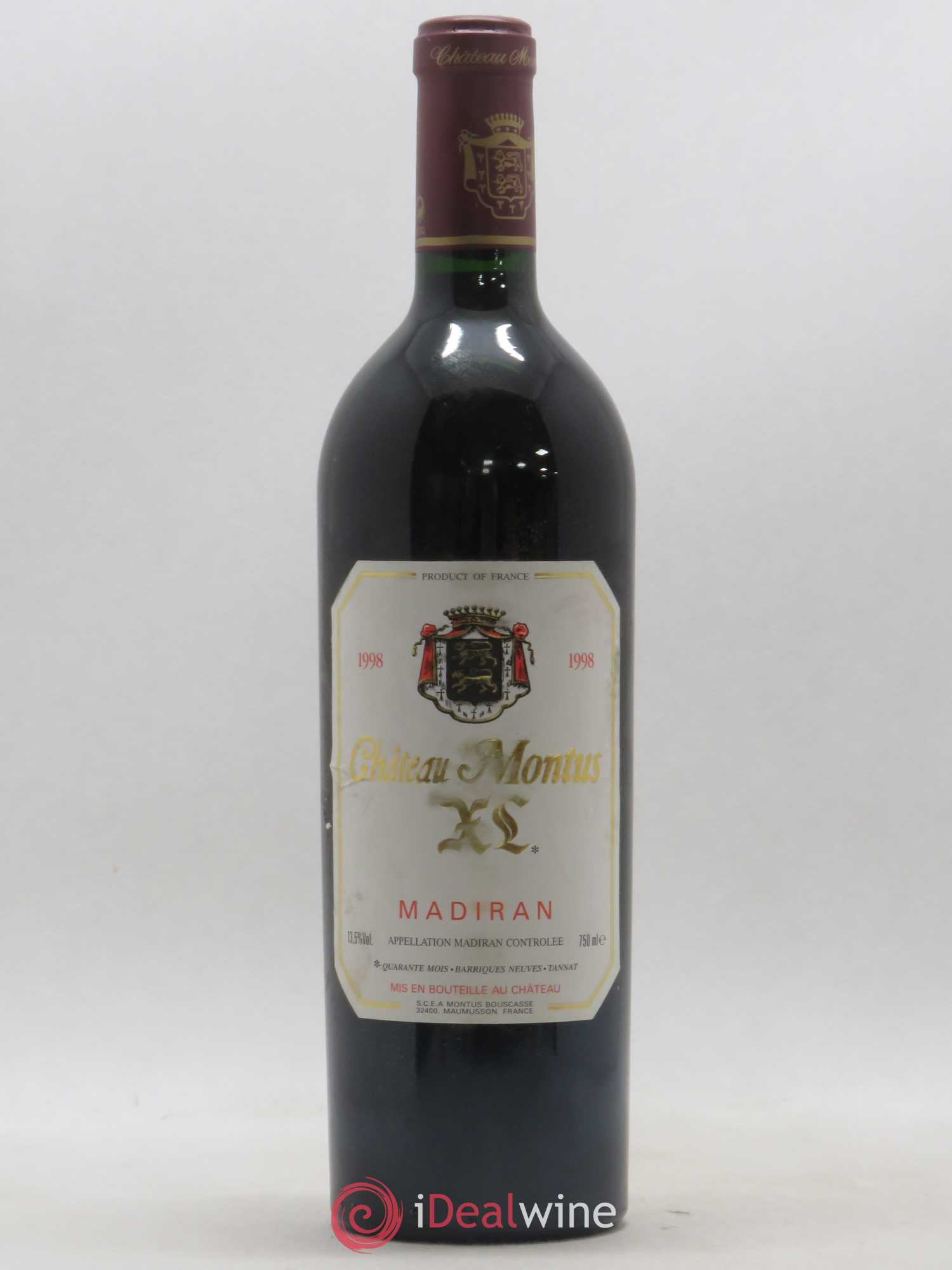 Madiran Montus-XL Alain Brumont 1998 - Lot de 1 bouteille - 0