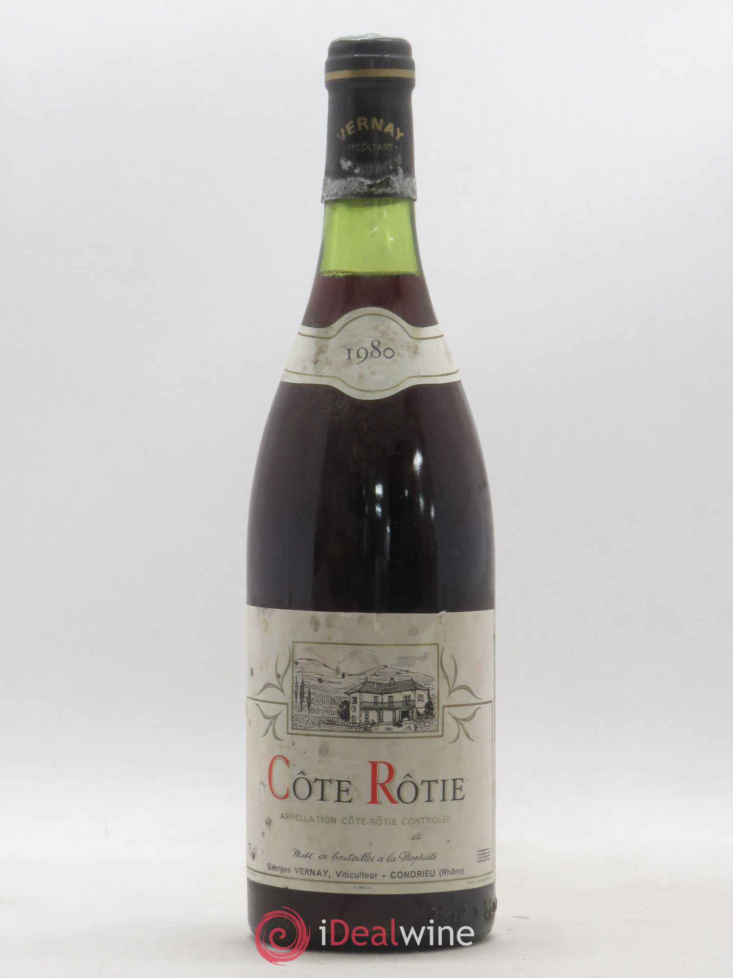 Côte-Rôtie Georges Vernay 1980 - Lot de 1 bouteille - 0