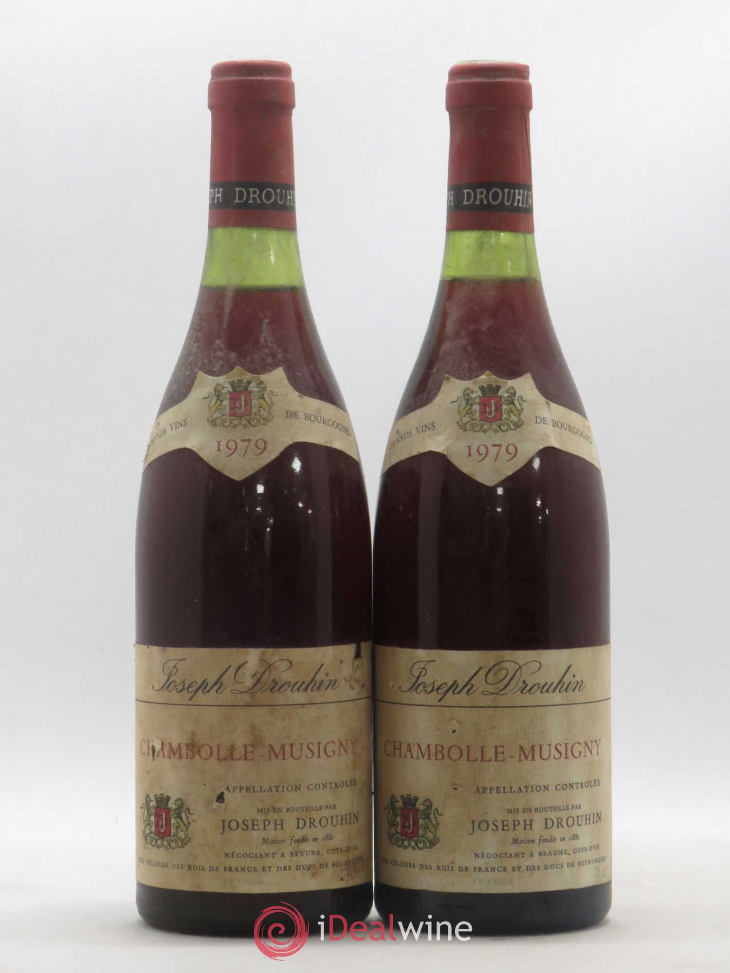 Chambolle-Musigny Joseph Drouhin 1979 - Lot de 2 bouteilles - 0