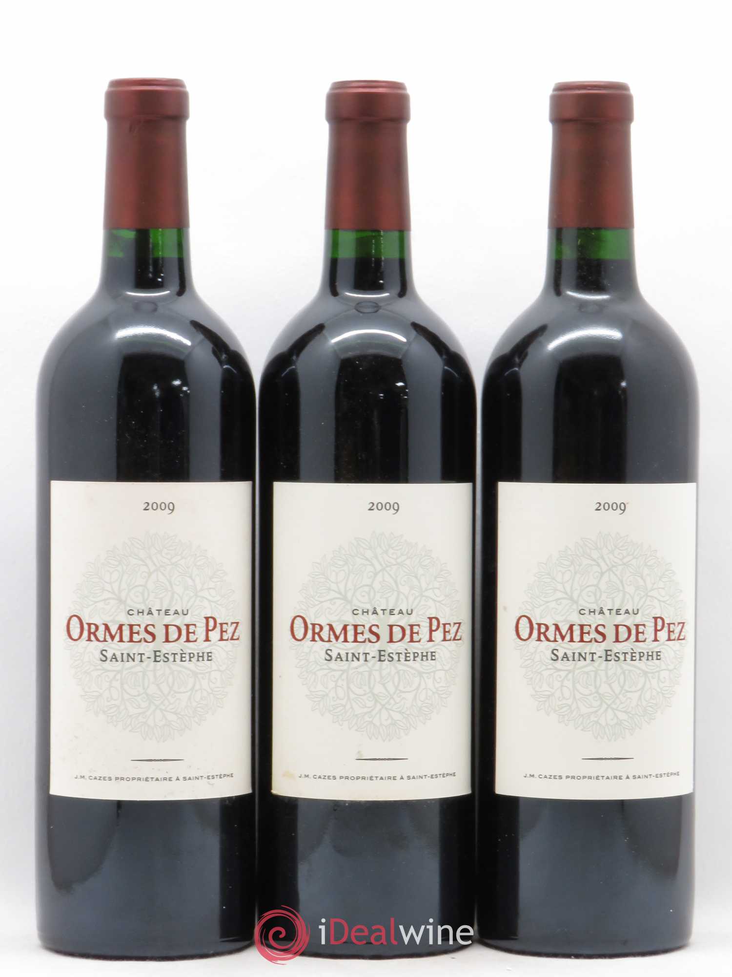 Château les Ormes de Pez 2009 - Lot de 3 bouteilles - 0