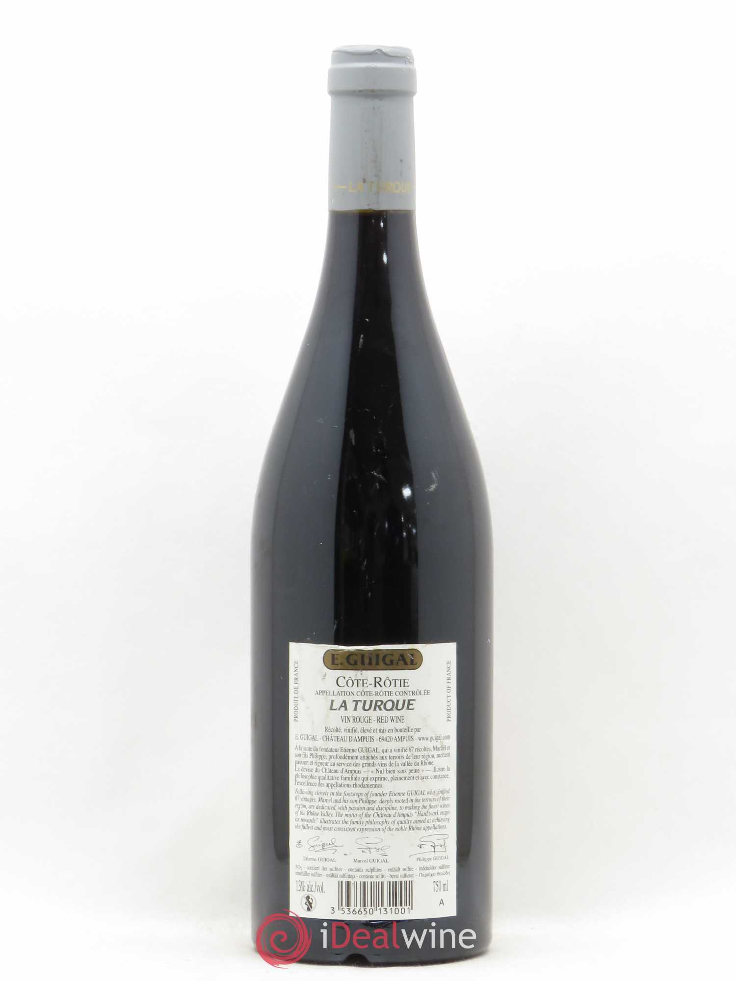 Côte-Rôtie La Turque Guigal 2009 - Lot de 1 bouteille - 1
