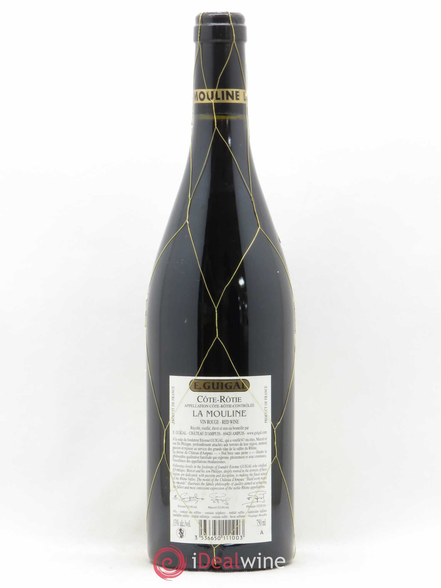 Côte-Rôtie La Mouline Guigal 2009 - Lot de 1 bouteille - 1