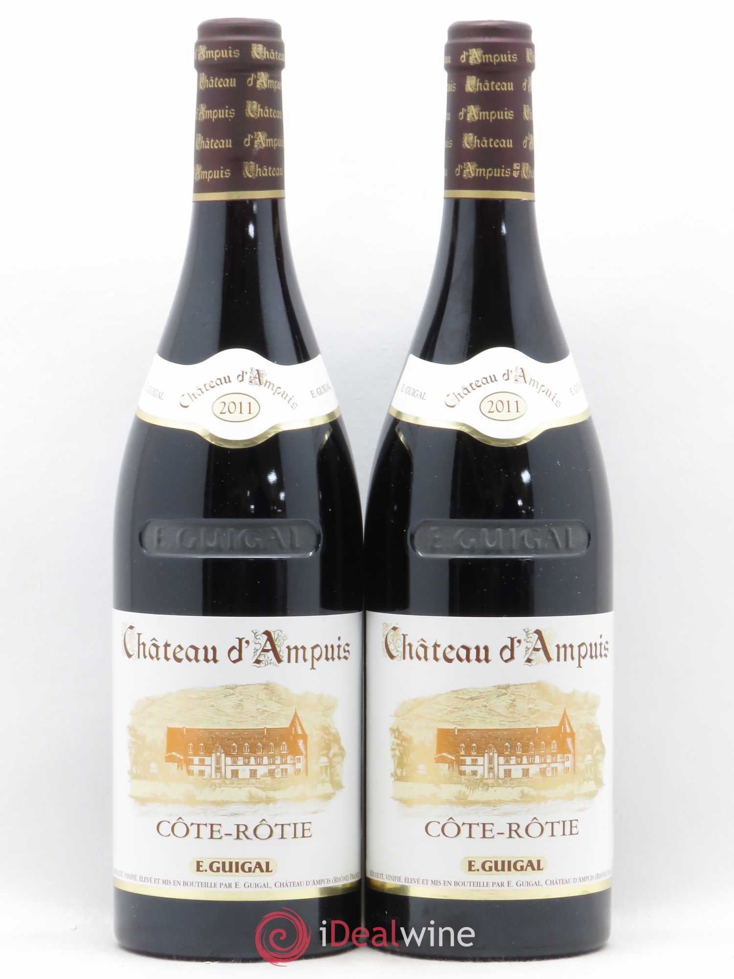 Côte-Rôtie Château d'Ampuis Guigal 2011 - Lot de 2 bouteilles - 0