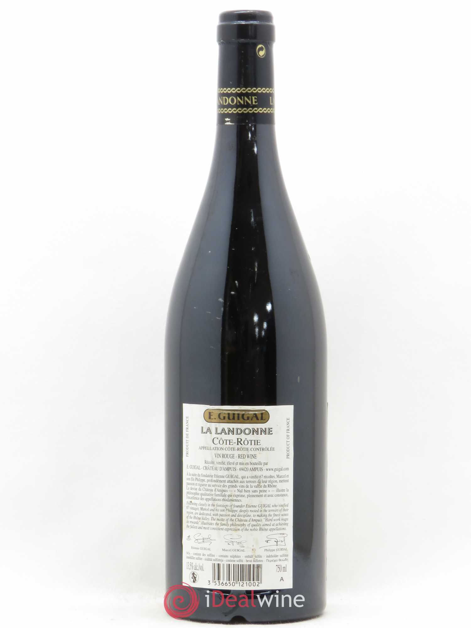 Côte-Rôtie La Landonne Guigal 2006 - Lot de 1 bouteille - 1