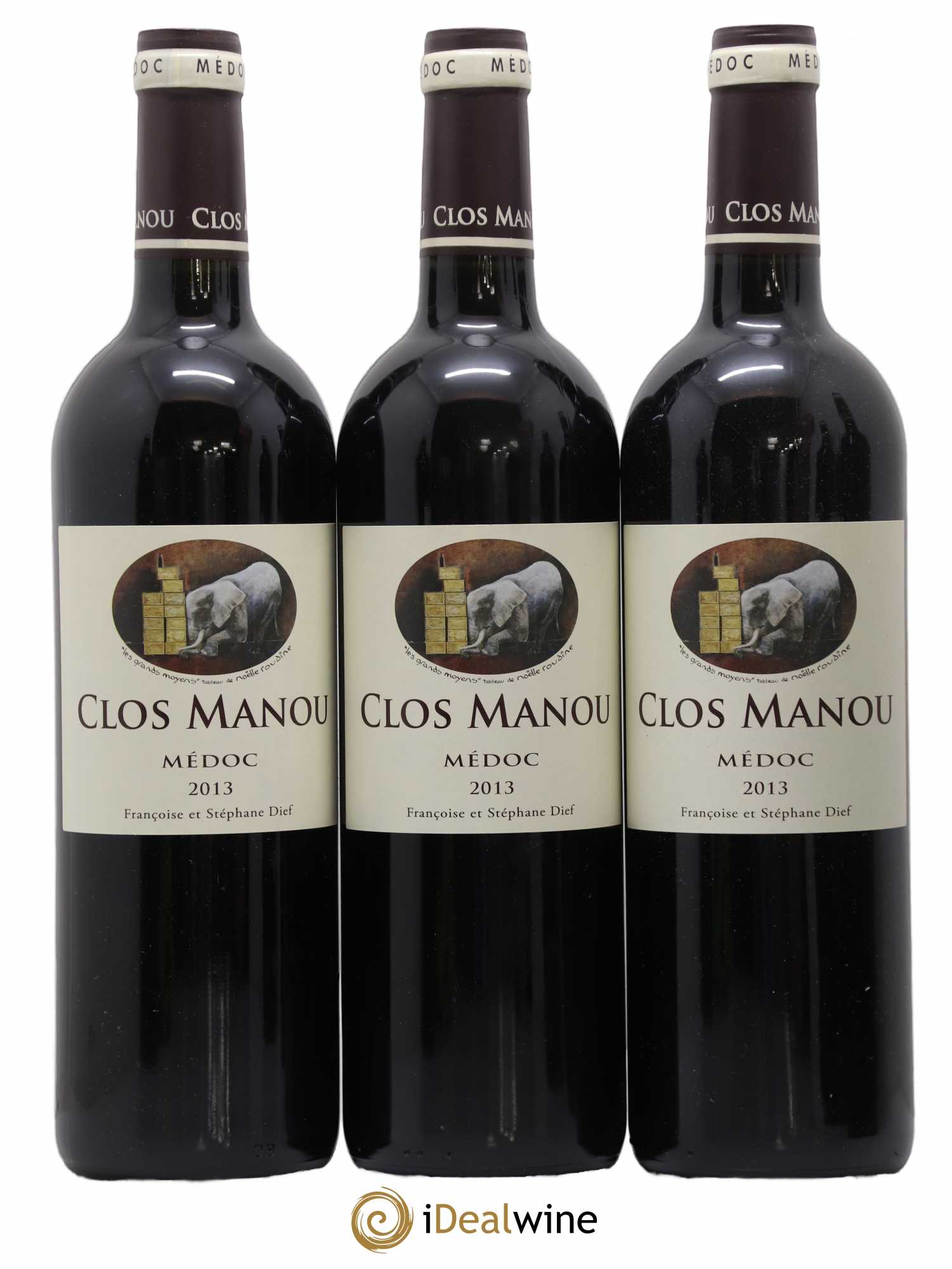Clos Manou 2013 - Lot de 6 bouteilles - 2