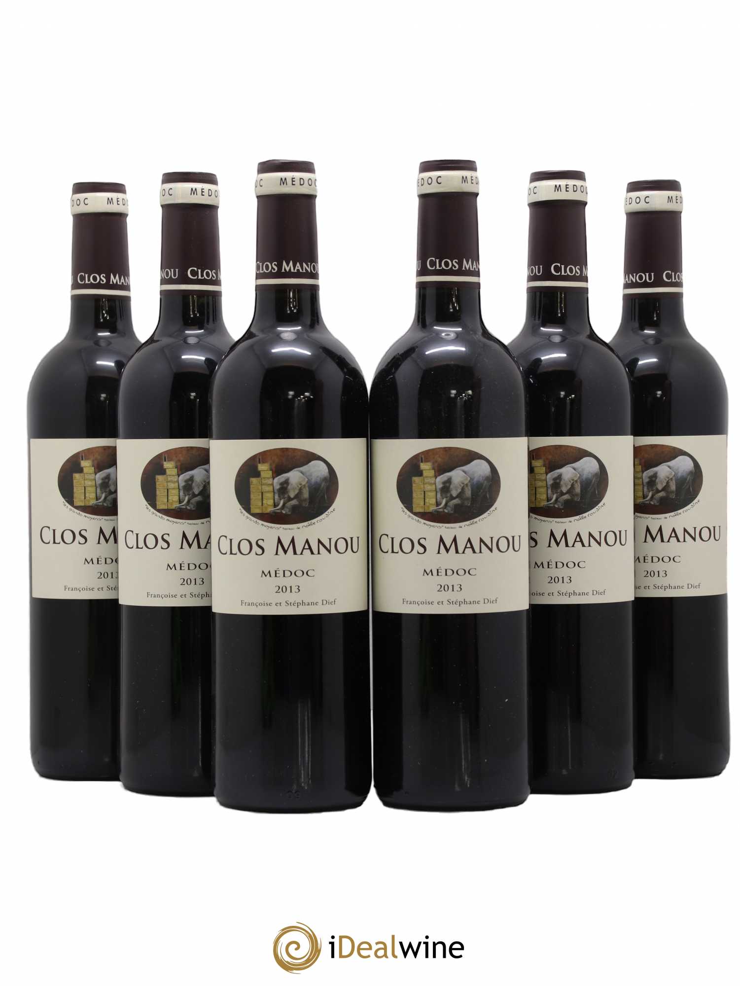 Clos Manou 2013 - Lot de 6 bouteilles - 0