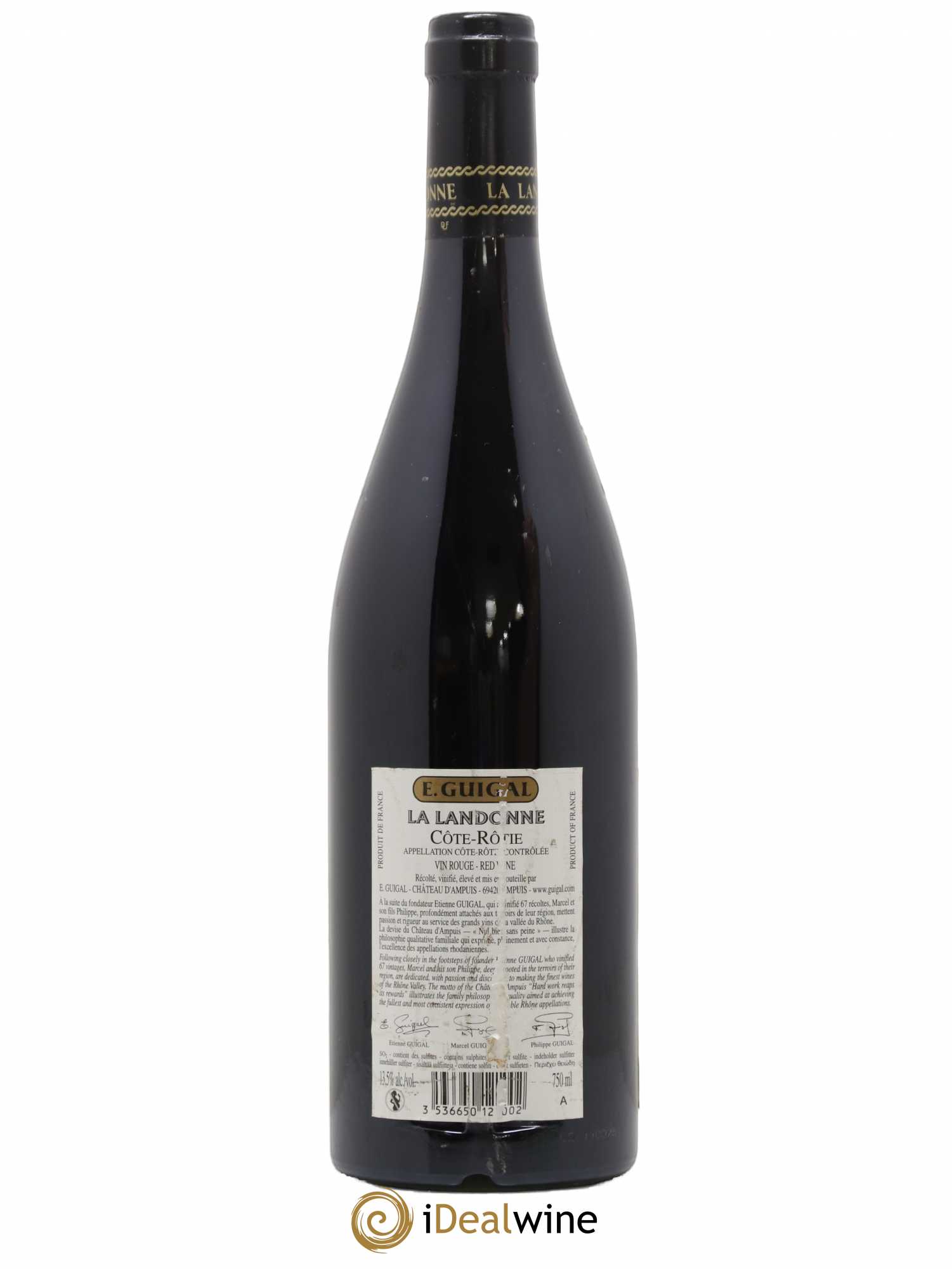 Côte-Rôtie La Landonne Guigal 2006 - Lot de 1 bouteille - 1
