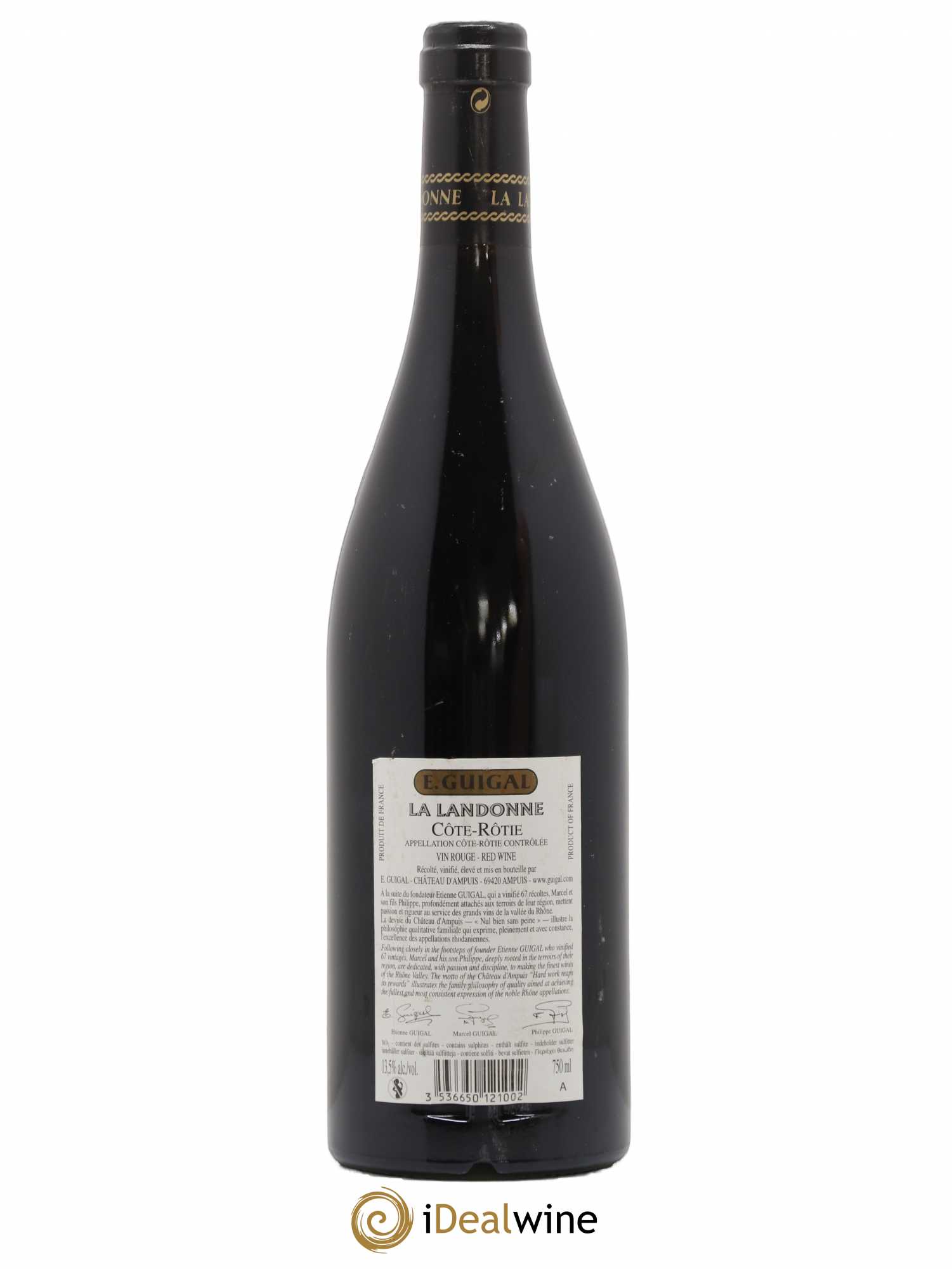 Côte-Rôtie La Landonne Guigal 2013 - Lot de 1 bouteille - 1