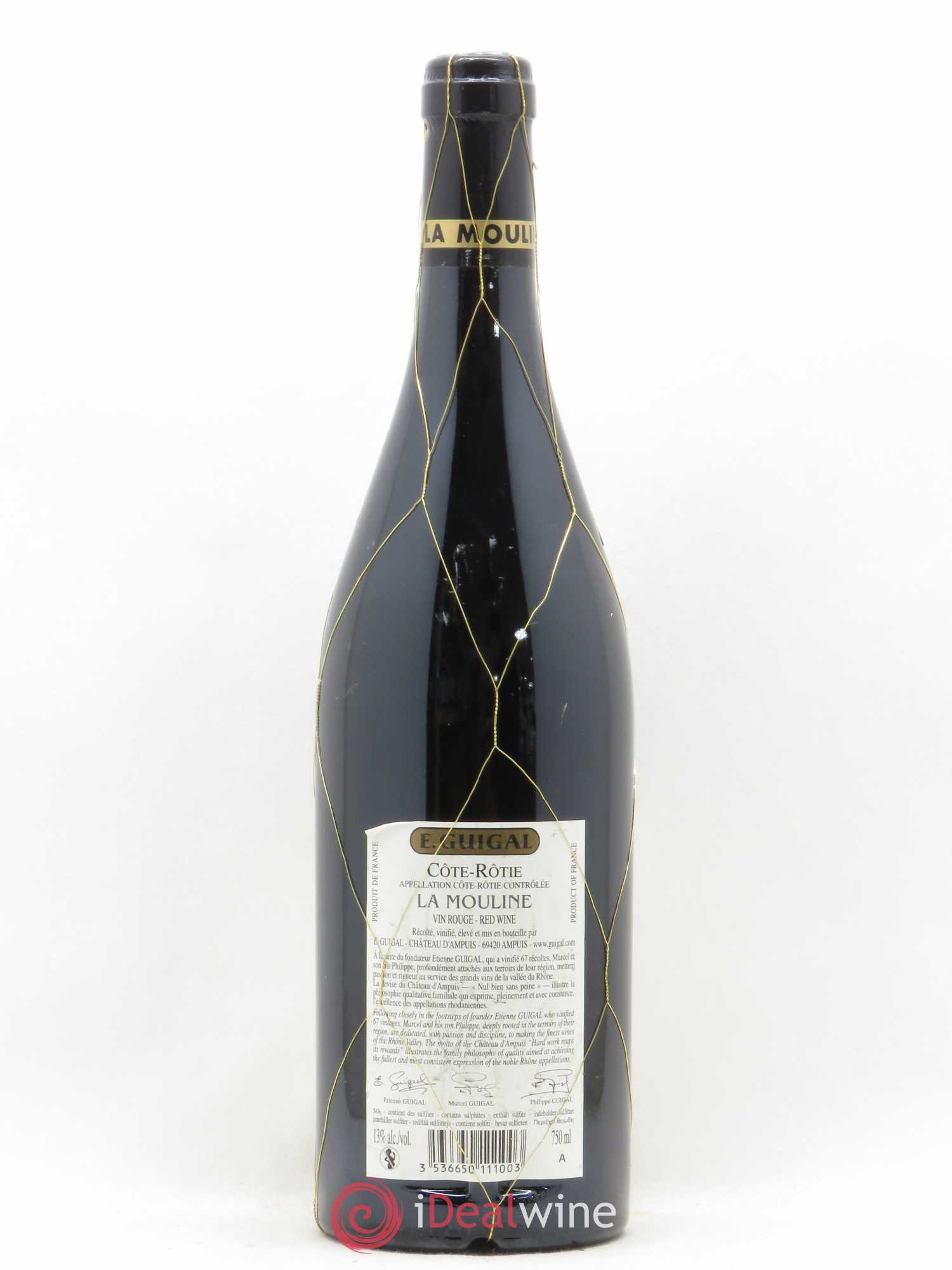 Côte-Rôtie La Mouline Guigal 2007 - Lot de 1 bouteille - 1