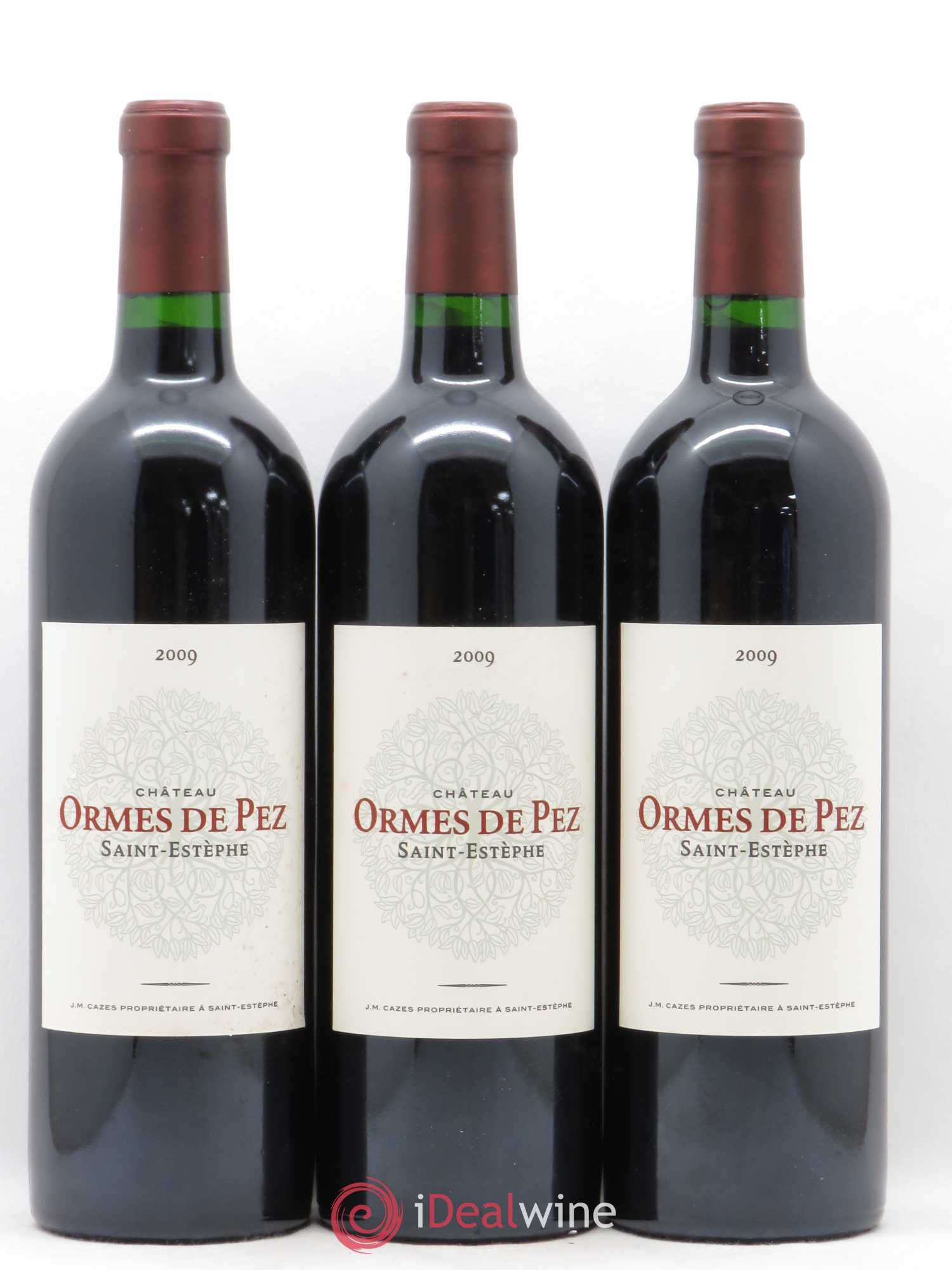 Château les Ormes de Pez 2009 - Lot de 3 bouteilles - 0