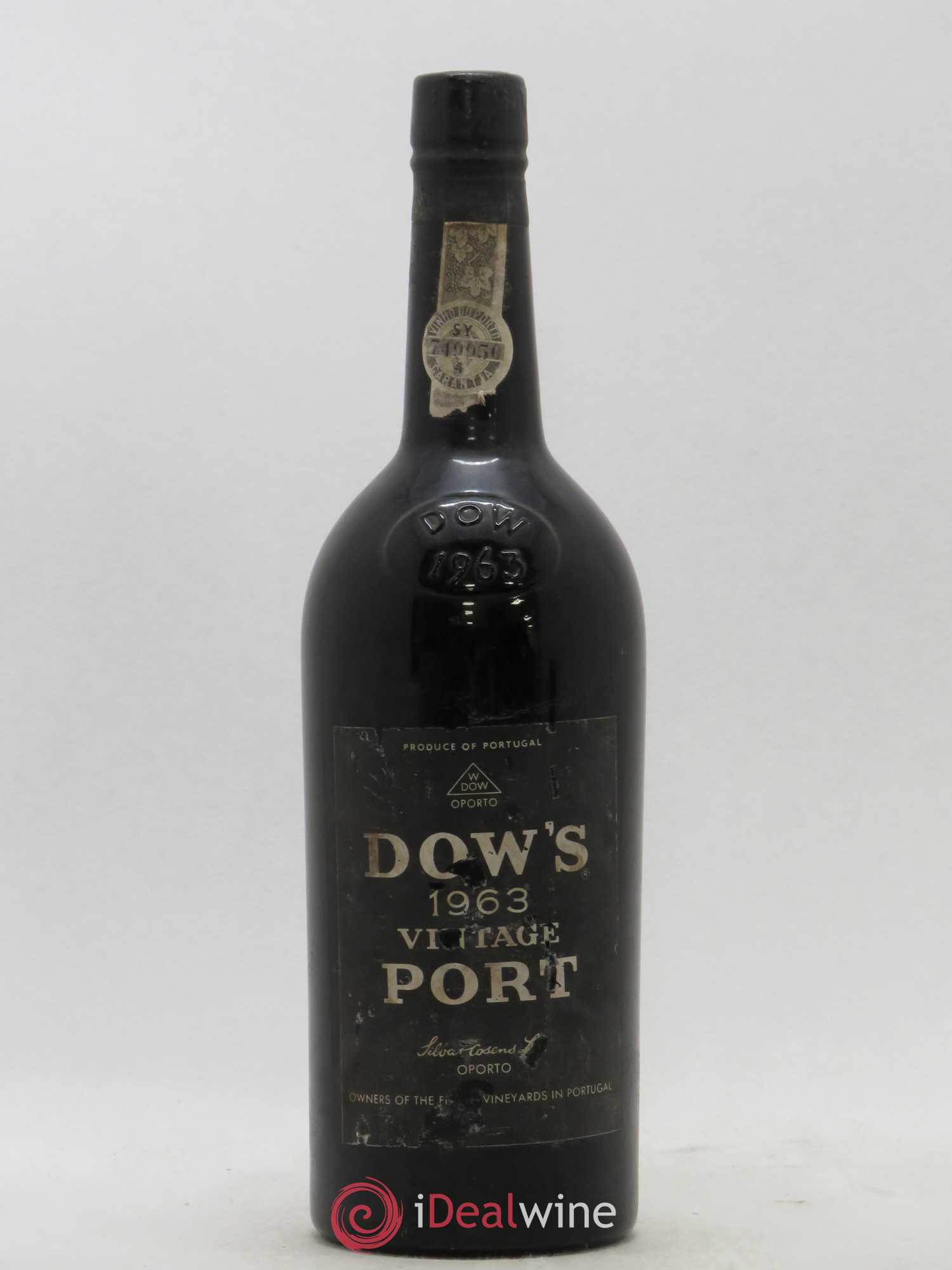 Porto Dow Vintage 1963 - Lot de 1 bouteille - 0