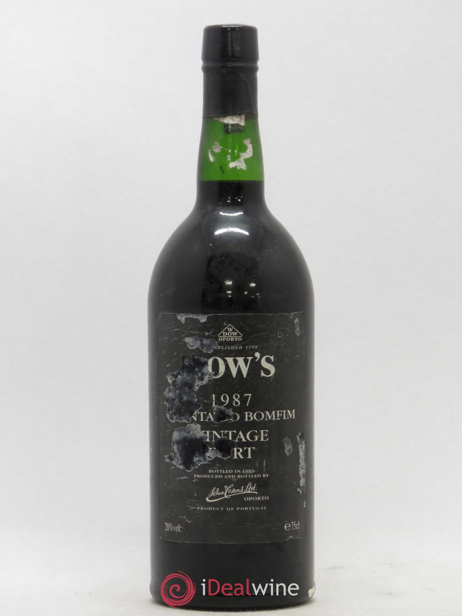 Porto Dow Vintage 1987 - Lot de 1 bouteille - 0
