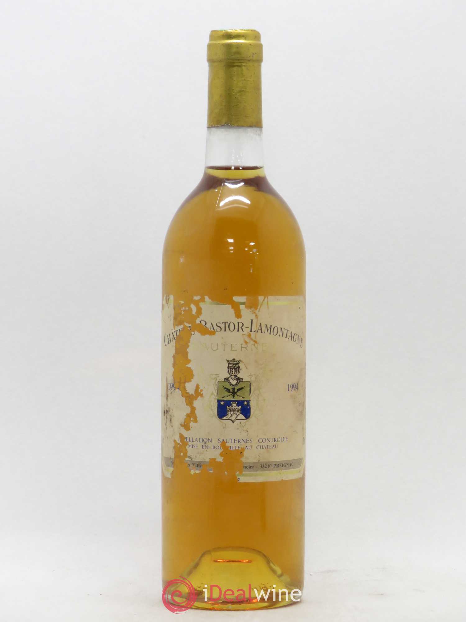 Château Bastor Lamontagne 1994 - Lotto di 1 bottiglia - 0