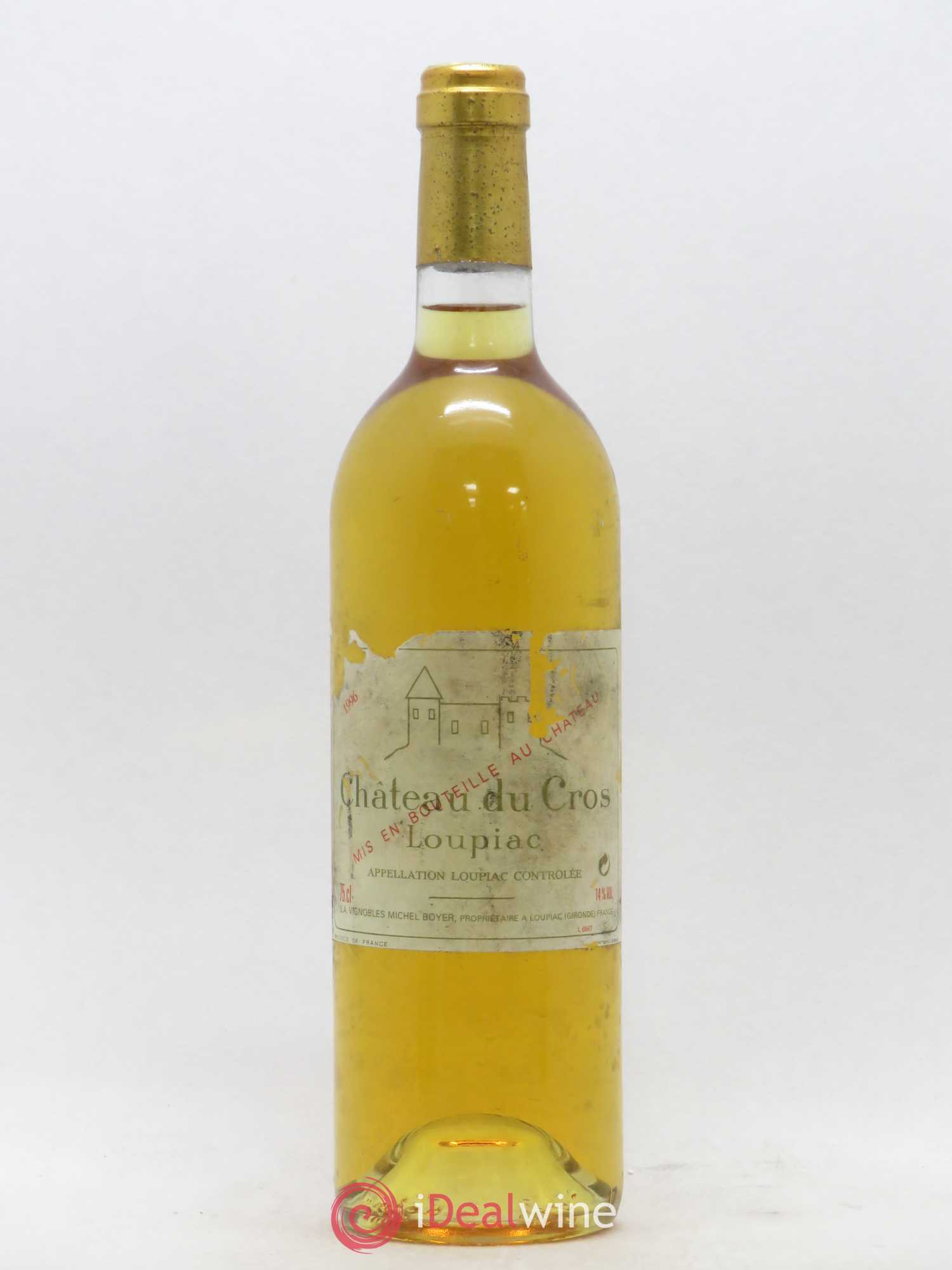 Château du Cros 1996 - Lotto di 1 bottiglia - 0