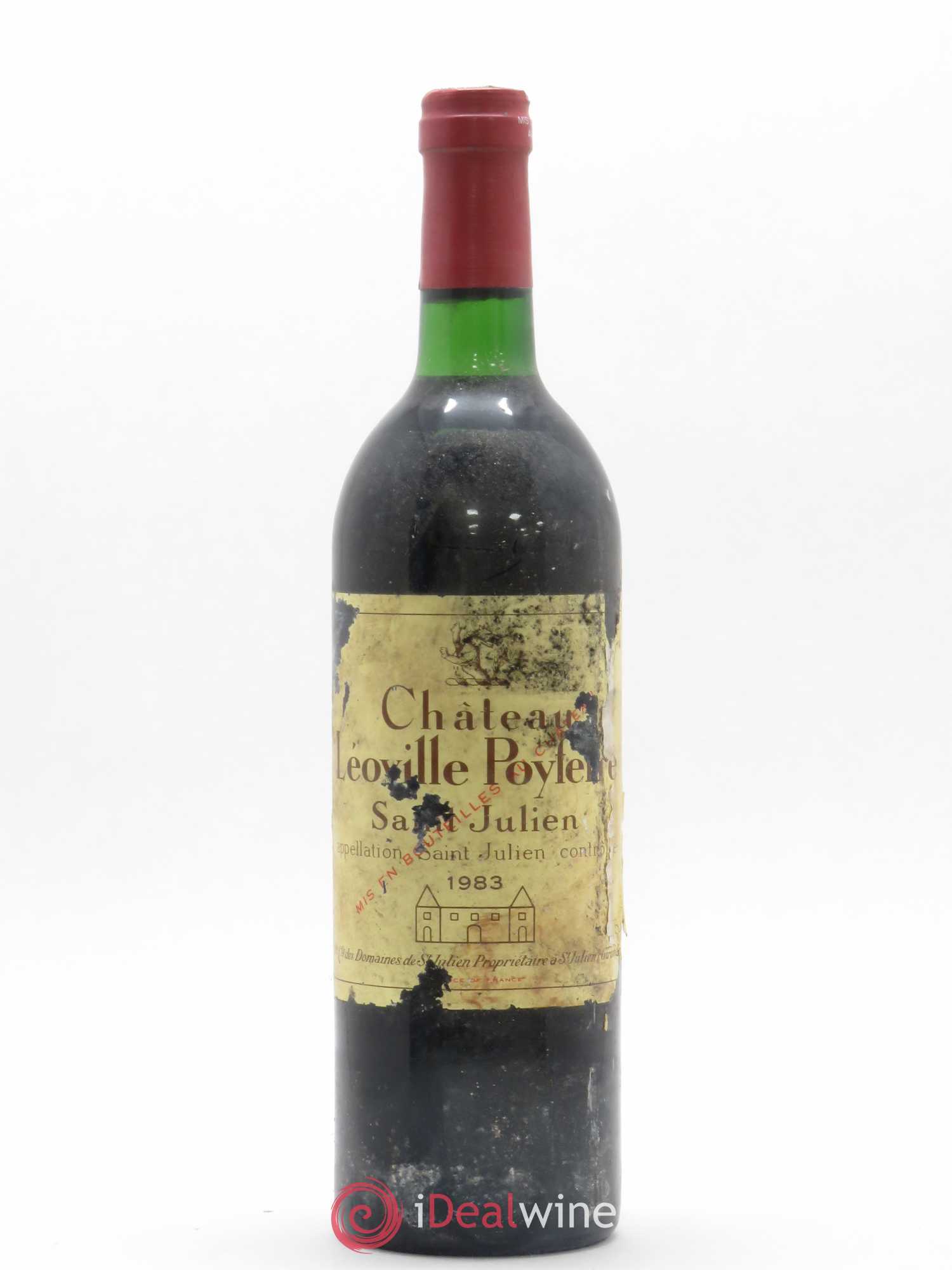 Château Léoville Poyferré 2ème Grand Cru Classé 1983 - Lot de 1 bouteille - 0