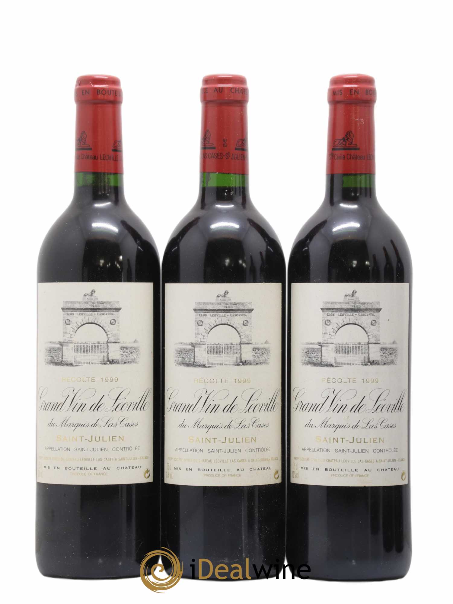 Château Léoville Las Cases 2ème Grand Cru Classé 1999 - Lot de 6 bouteilles - 1