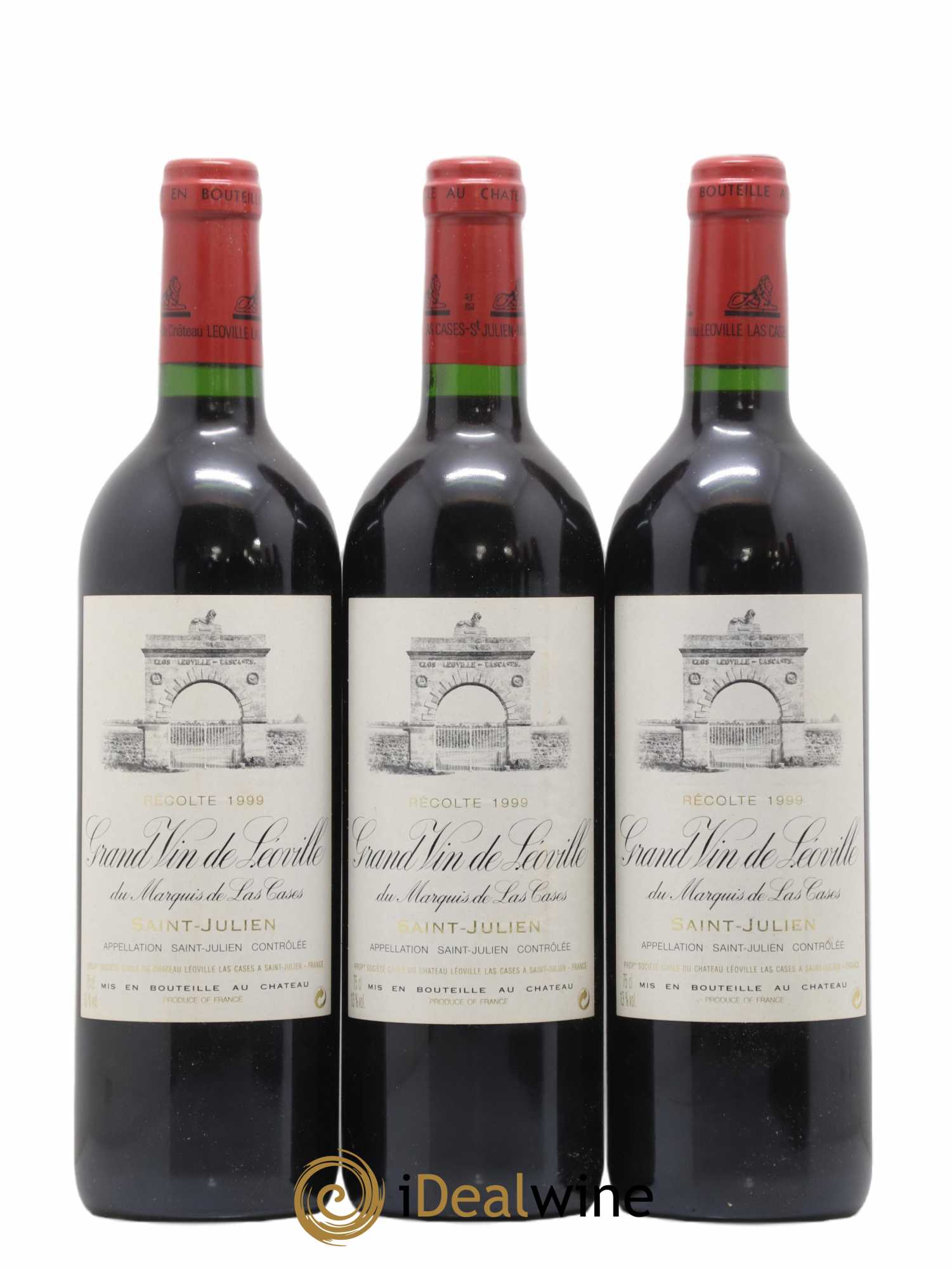 Château Léoville Las Cases 2ème Grand Cru Classé 1999 - Lot de 6 bouteilles - 2