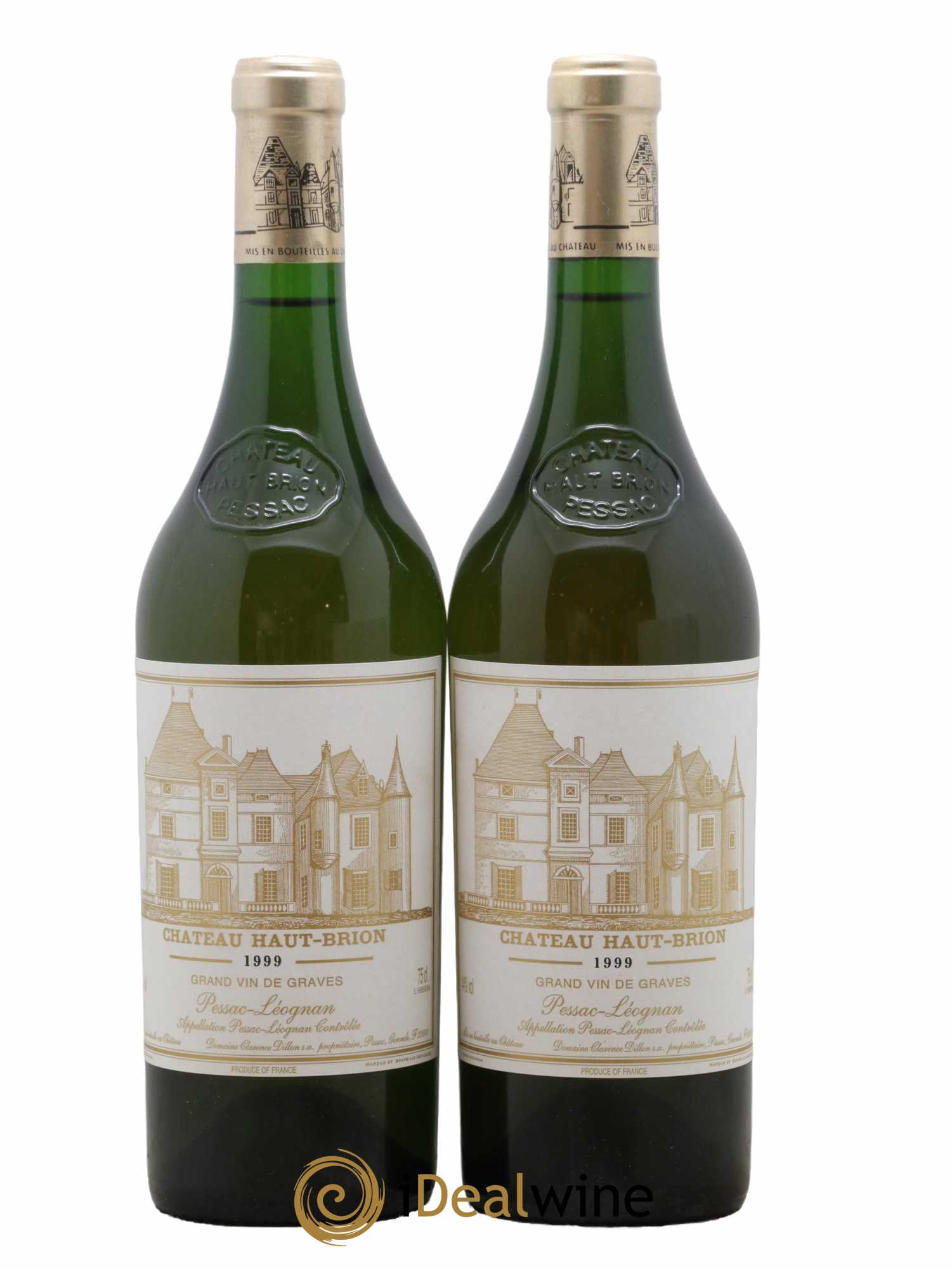 Château Haut Brion 1999 - Lot de 2 bouteilles - 0