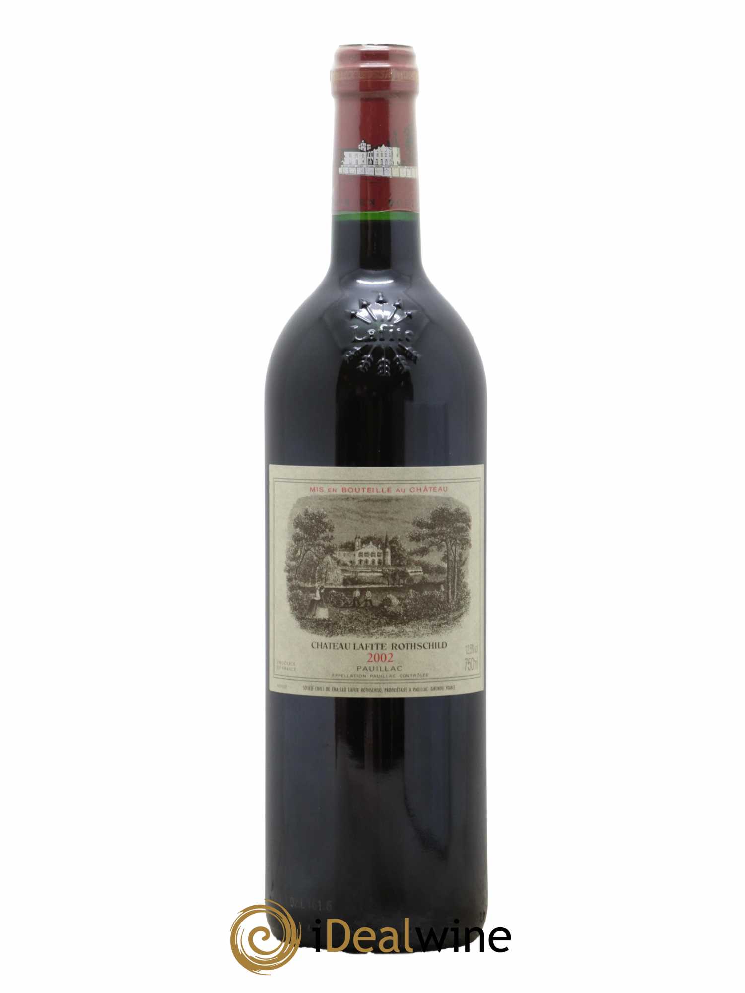 Château Lafite Rothschild 1er Grand Cru Classé 2002 - Lot de 1 bouteille - 0