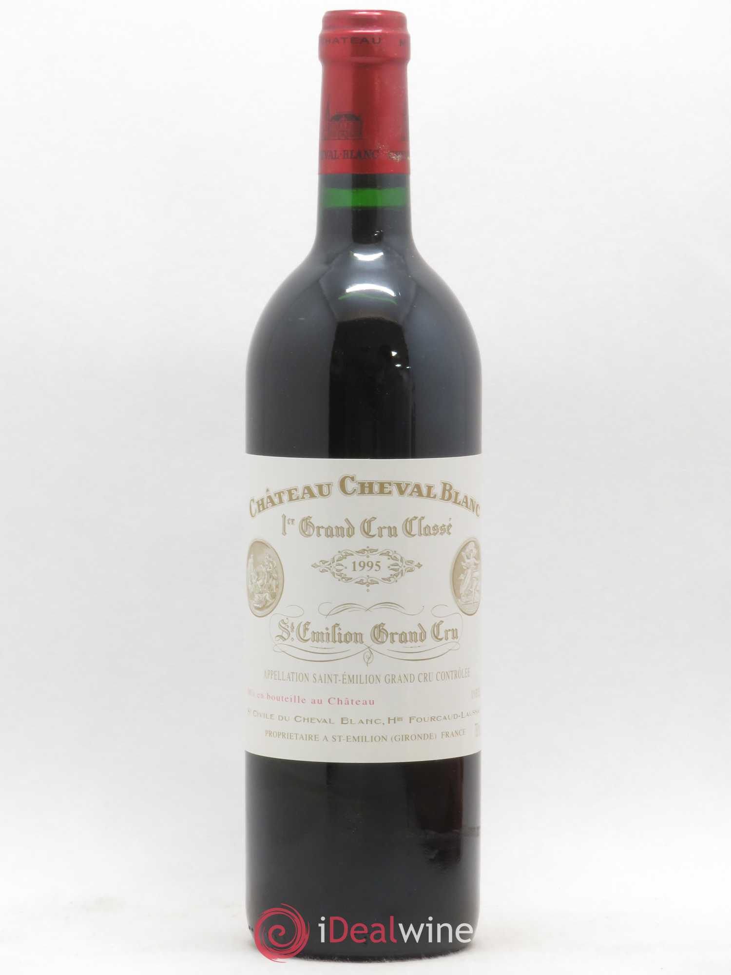 Château Cheval Blanc 1er Grand Cru Classé A 1995 - Lot de 1 bouteille - 0