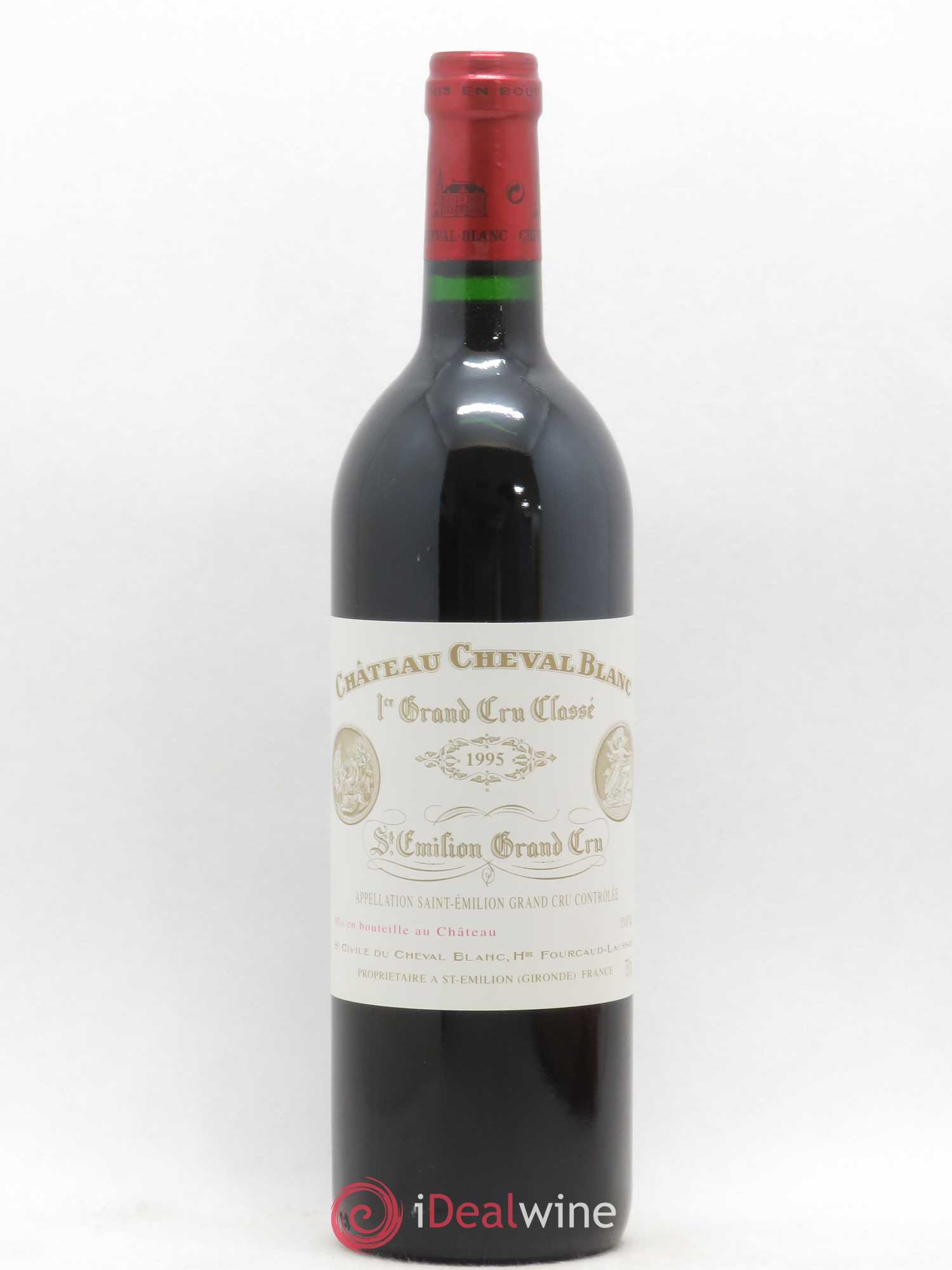 Château Cheval Blanc 1er Grand Cru Classé A 1995 - Lot de 1 bouteille - 0