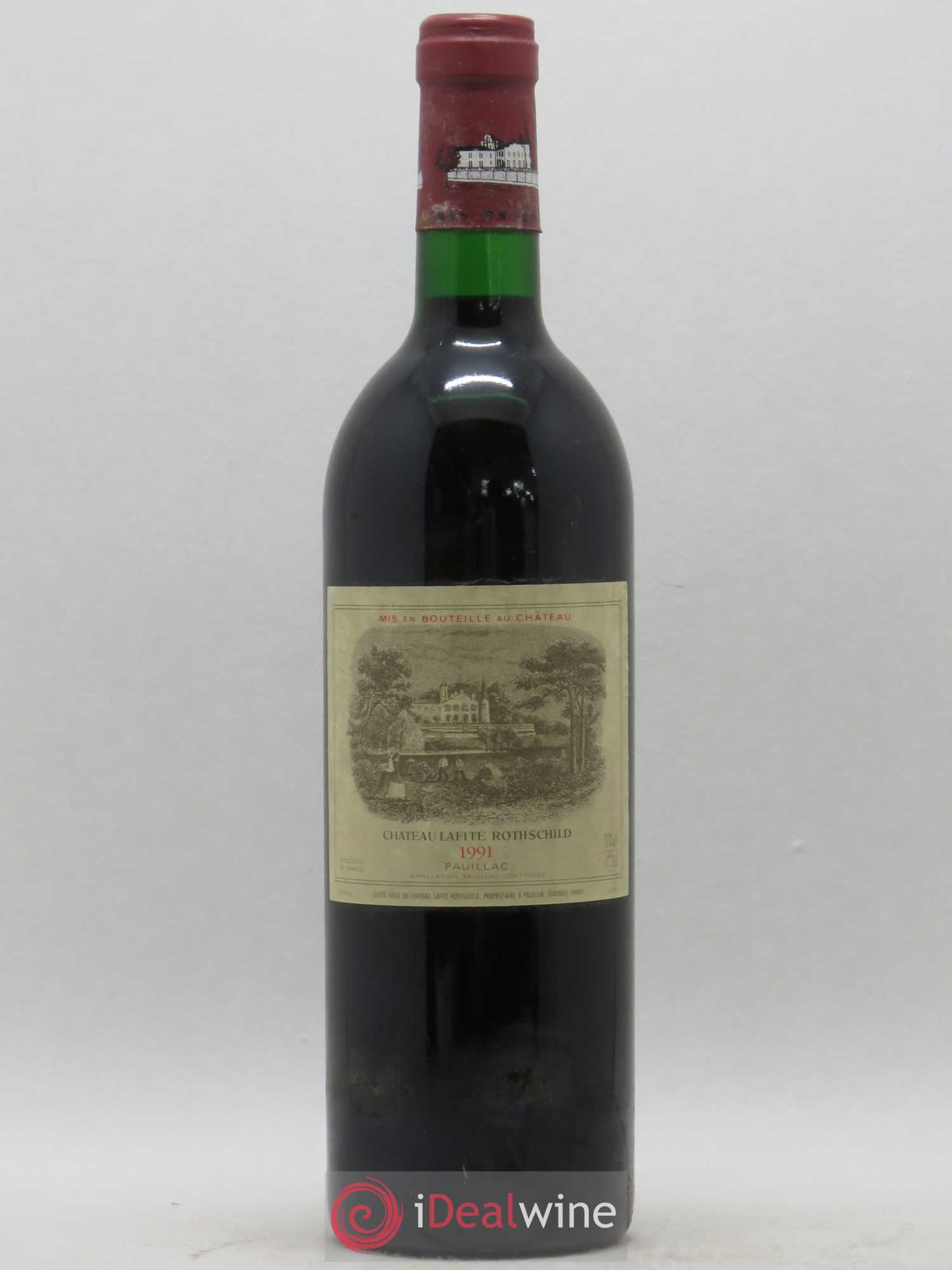 Château Lafite Rothschild 1er Grand Cru Classé 1991 - Lot de 1 bouteille - 0