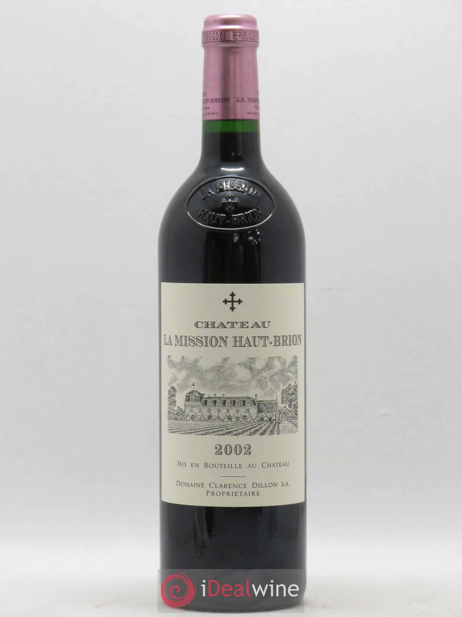 Château la Mission Haut-Brion Cru Classé de Graves 2002 - Lot de 1 bouteille - 0
