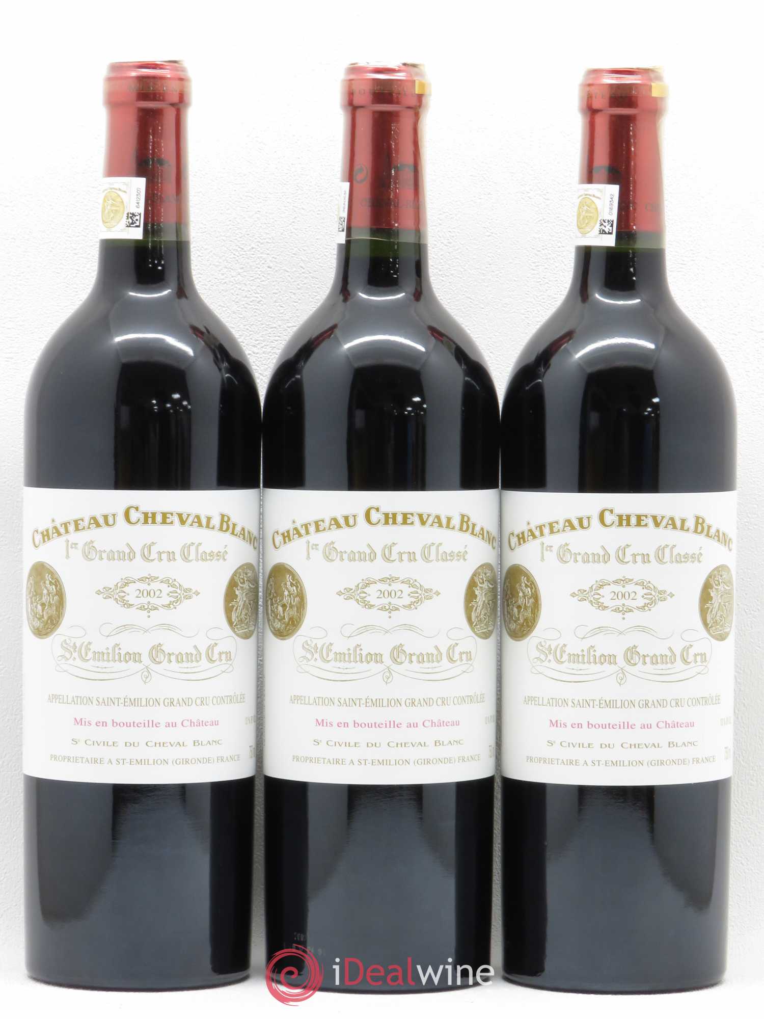Château Cheval Blanc 1er Grand Cru Classé A 2002 - Lot de 6 bouteilles - 2