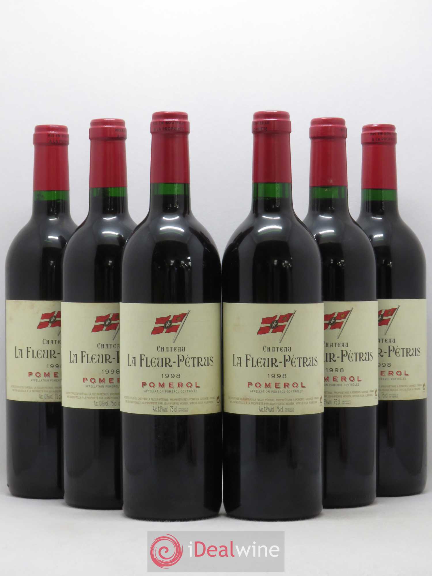 Château la Fleur Petrus 1998 - Lot de 6 bouteilles - 0