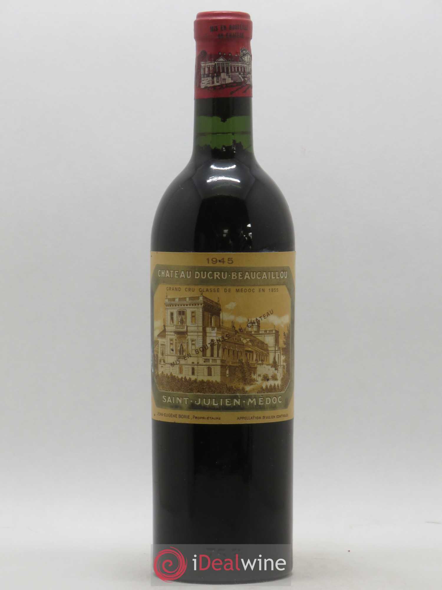 Château Ducru Beaucaillou 2ème Grand Cru Classé 1945 - Lot de 1 bouteille - 0