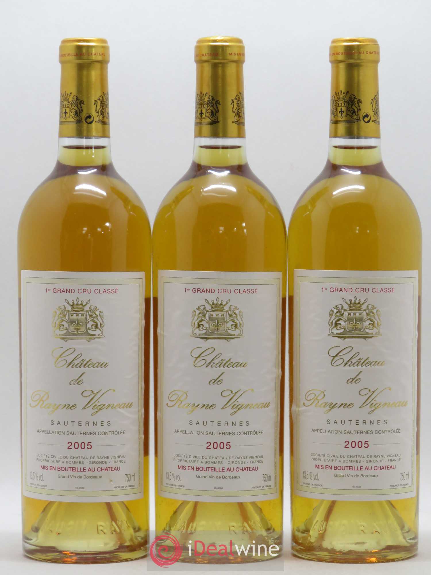 Château de Rayne Vigneau 1er Grand Cru Classé 2005 - Lotto di 12 bottiglie - 3