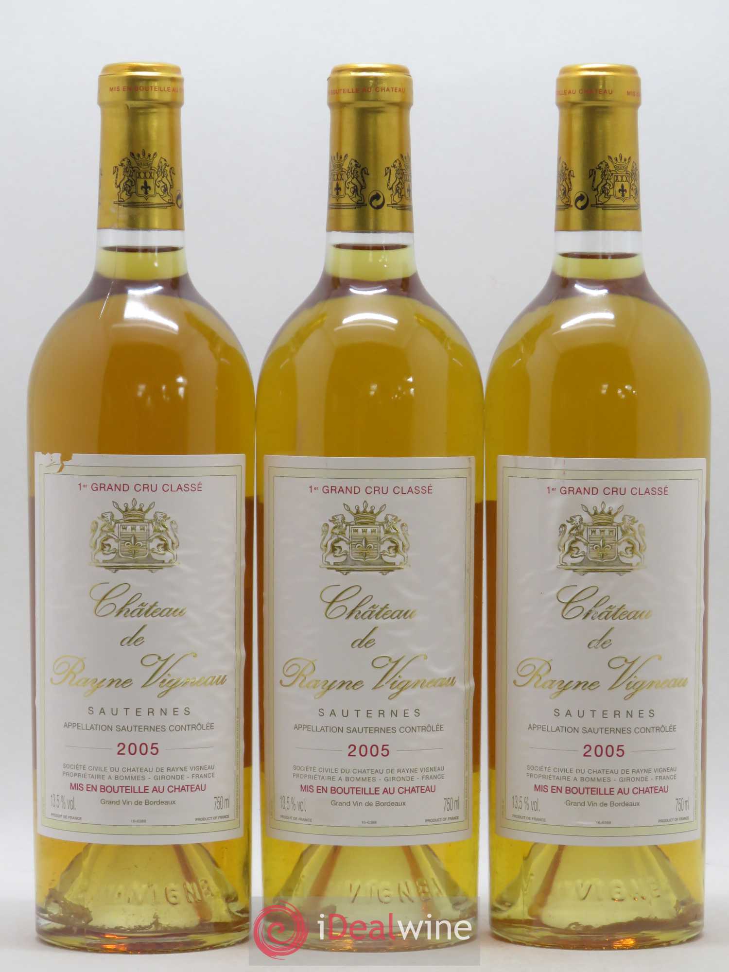 Château de Rayne Vigneau 1er Grand Cru Classé 2005 - Lotto di 12 bottiglie - 4