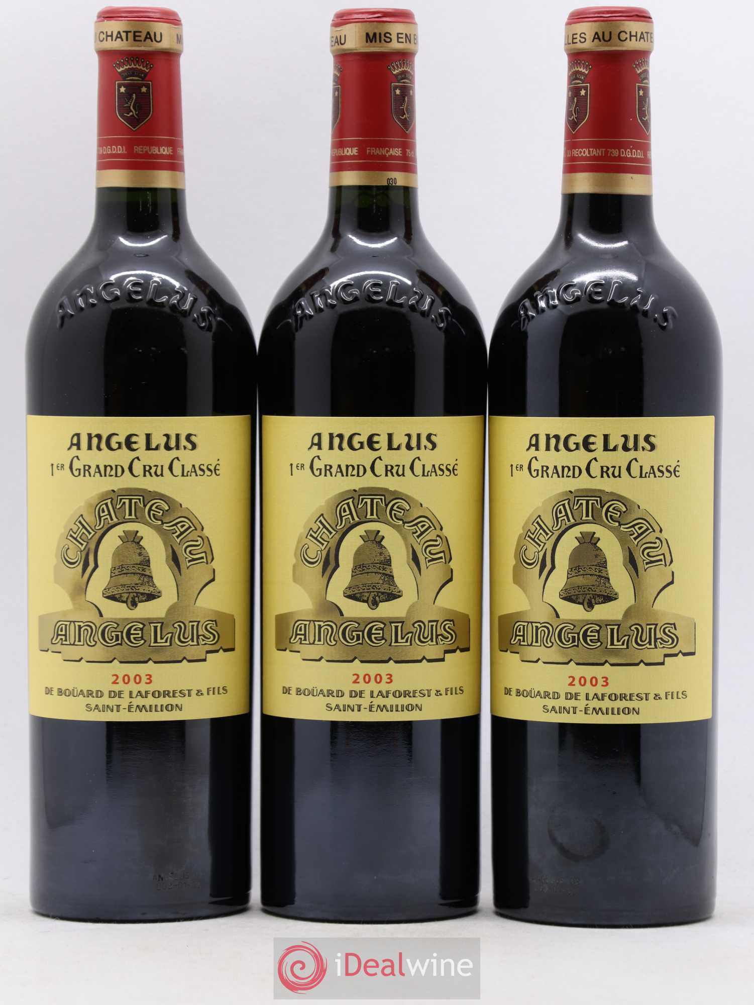Château Angélus 1er Grand Cru Classé A 2003 - Lot de 6 bouteilles - 3
