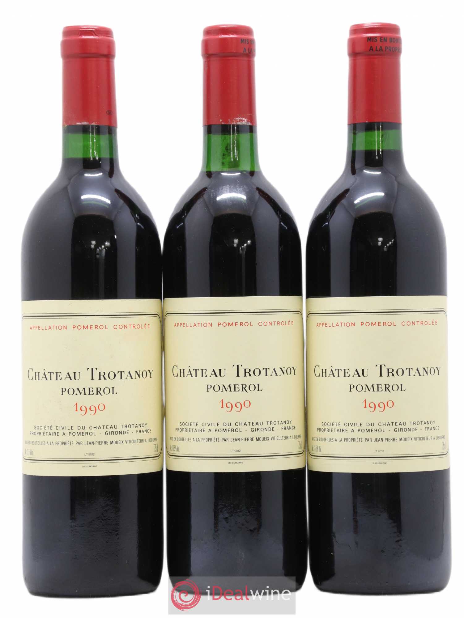 Château Trotanoy 1990 - Lot de 12 bouteilles - 1