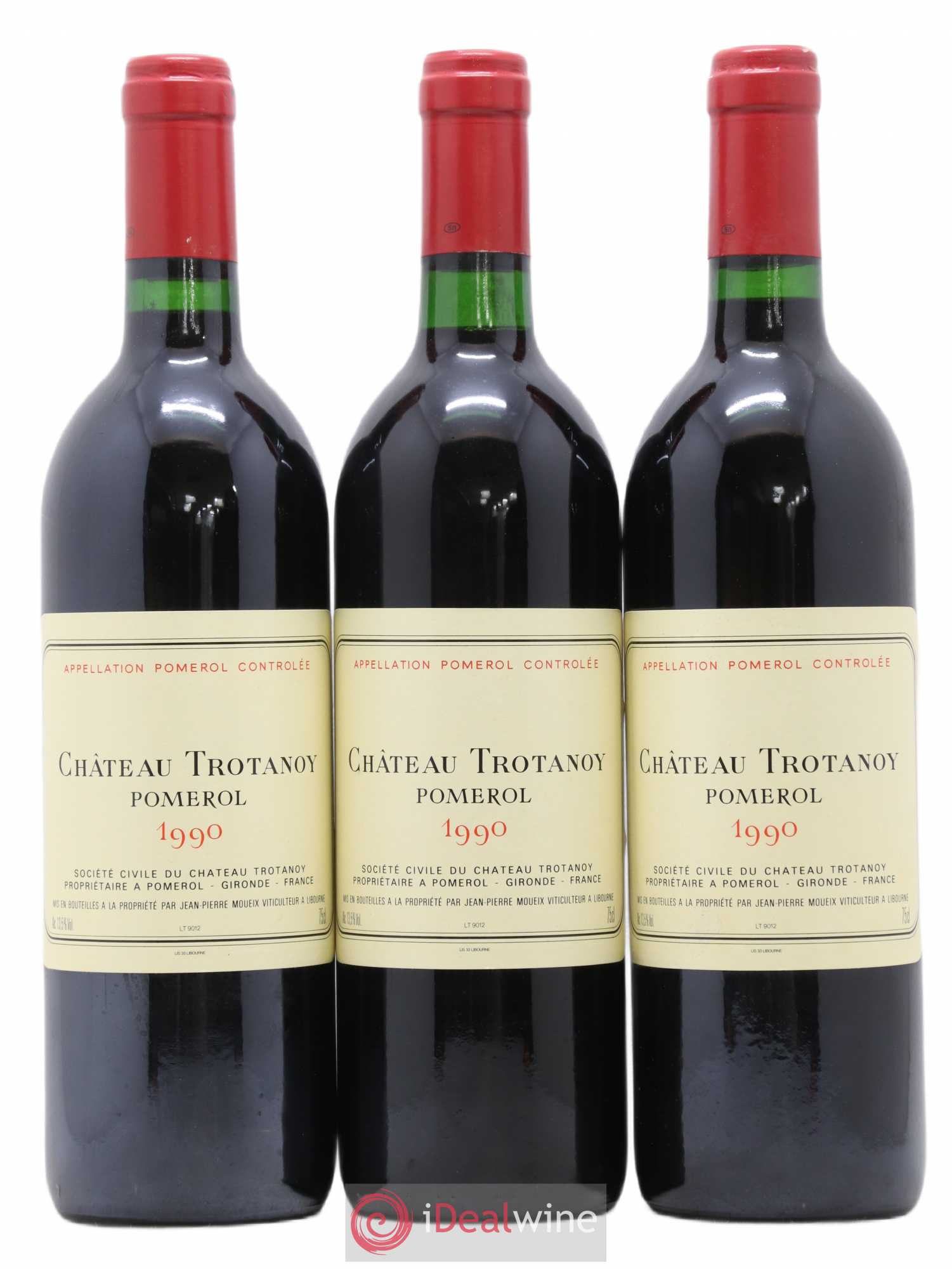 Château Trotanoy 1990 - Lot de 12 bouteilles - 2