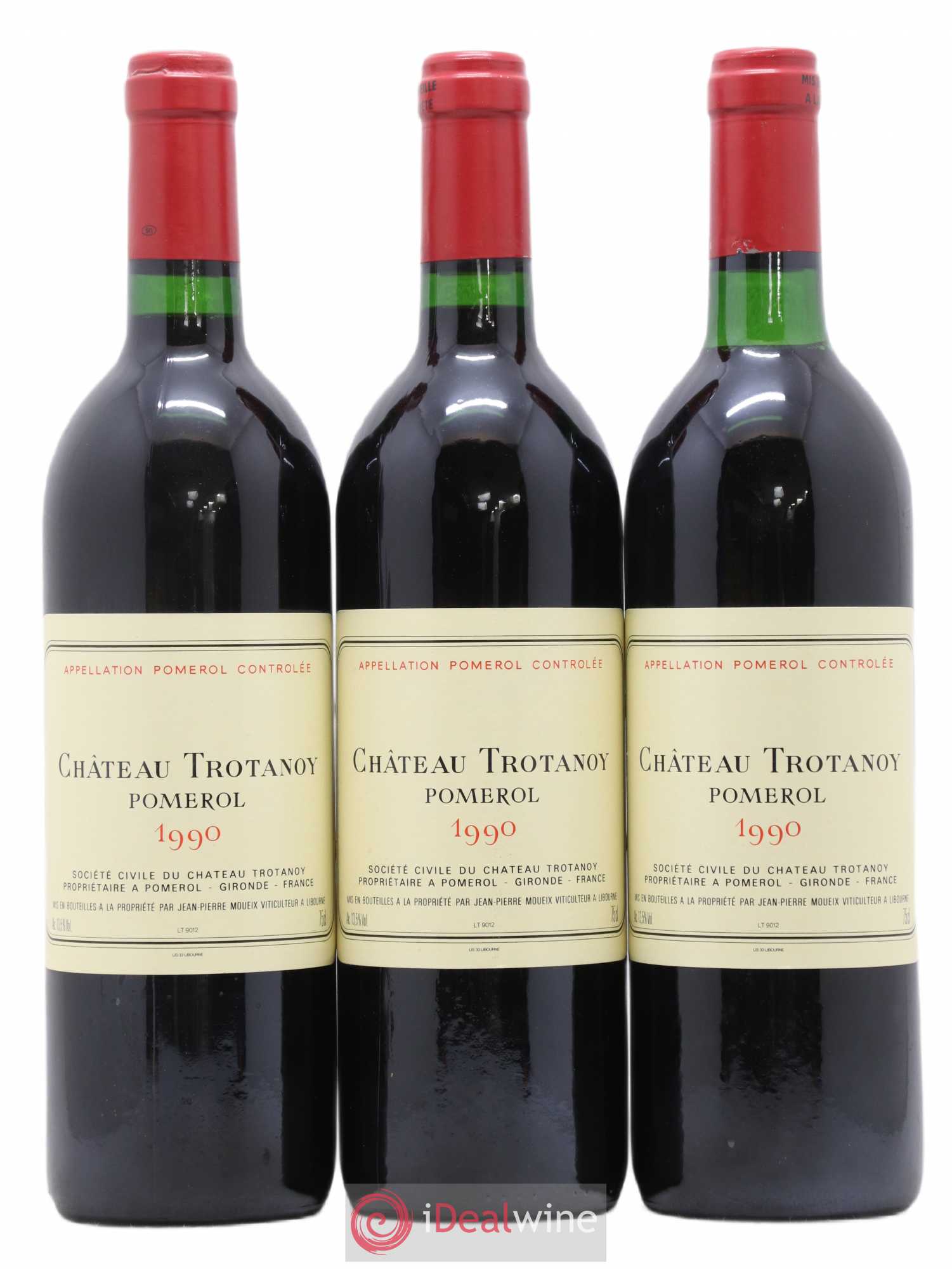 Château Trotanoy 1990 - Lot de 12 bouteilles - 4