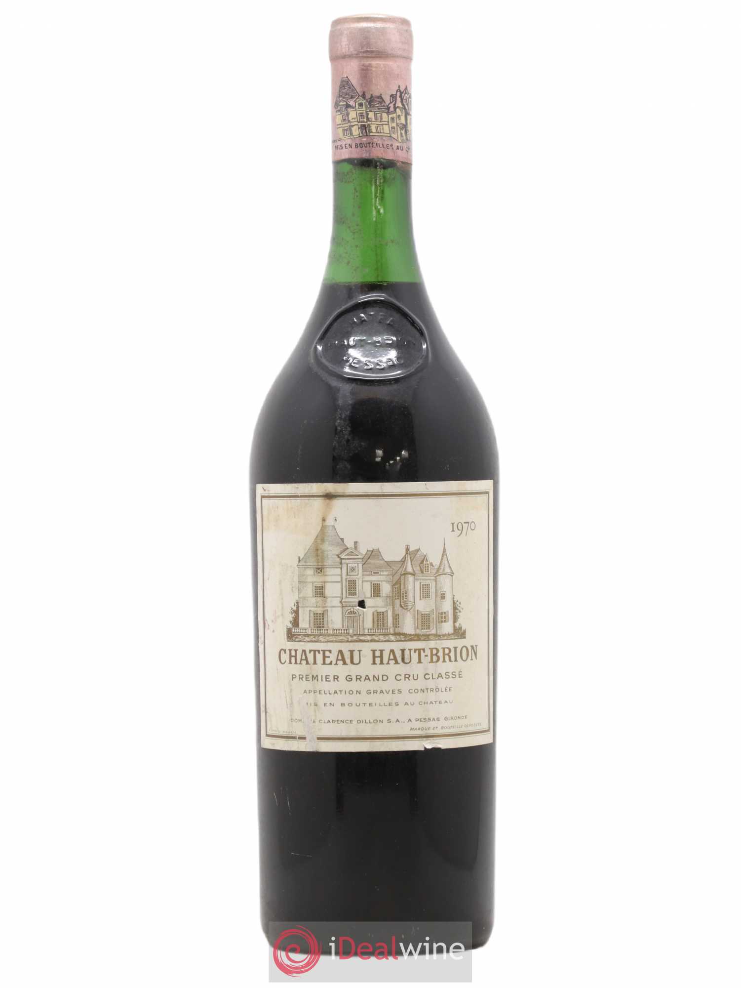 Château Haut Brion 1er Grand Cru Classé 1970 - Lot de 1 magnum - 0