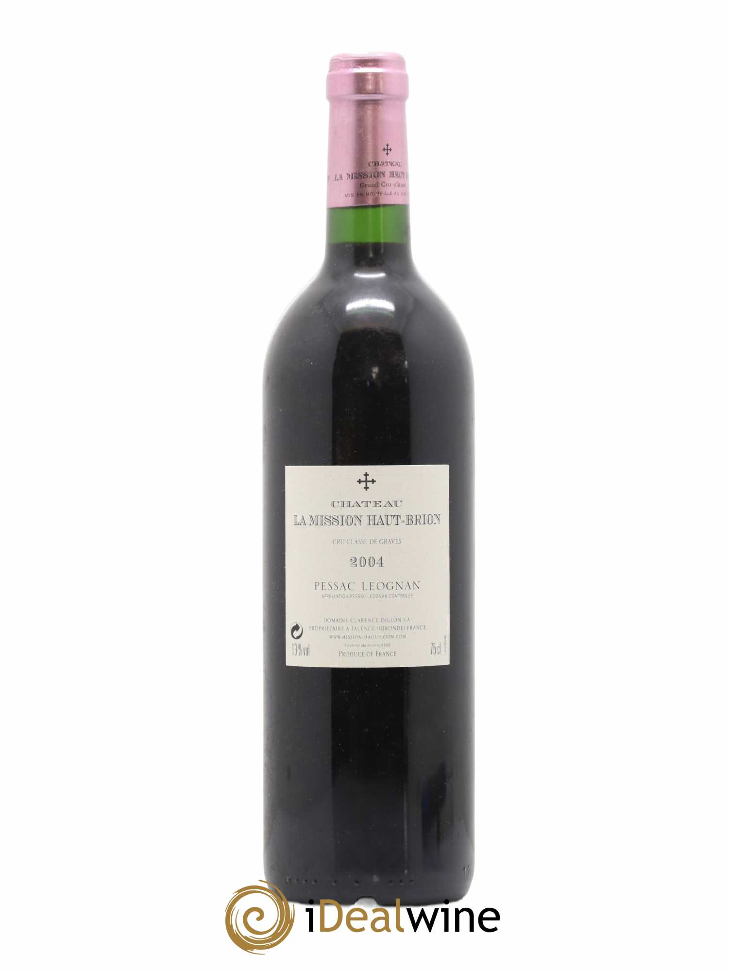 Château la Mission Haut-Brion Cru Classé de Graves 2004 - Lot de 1 bouteille - 1