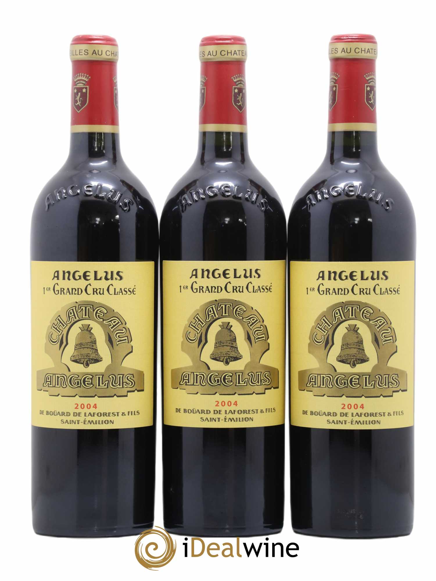 Château Angélus 1er Grand Cru Classé A 2004 - Lot of 6 bottles - 3