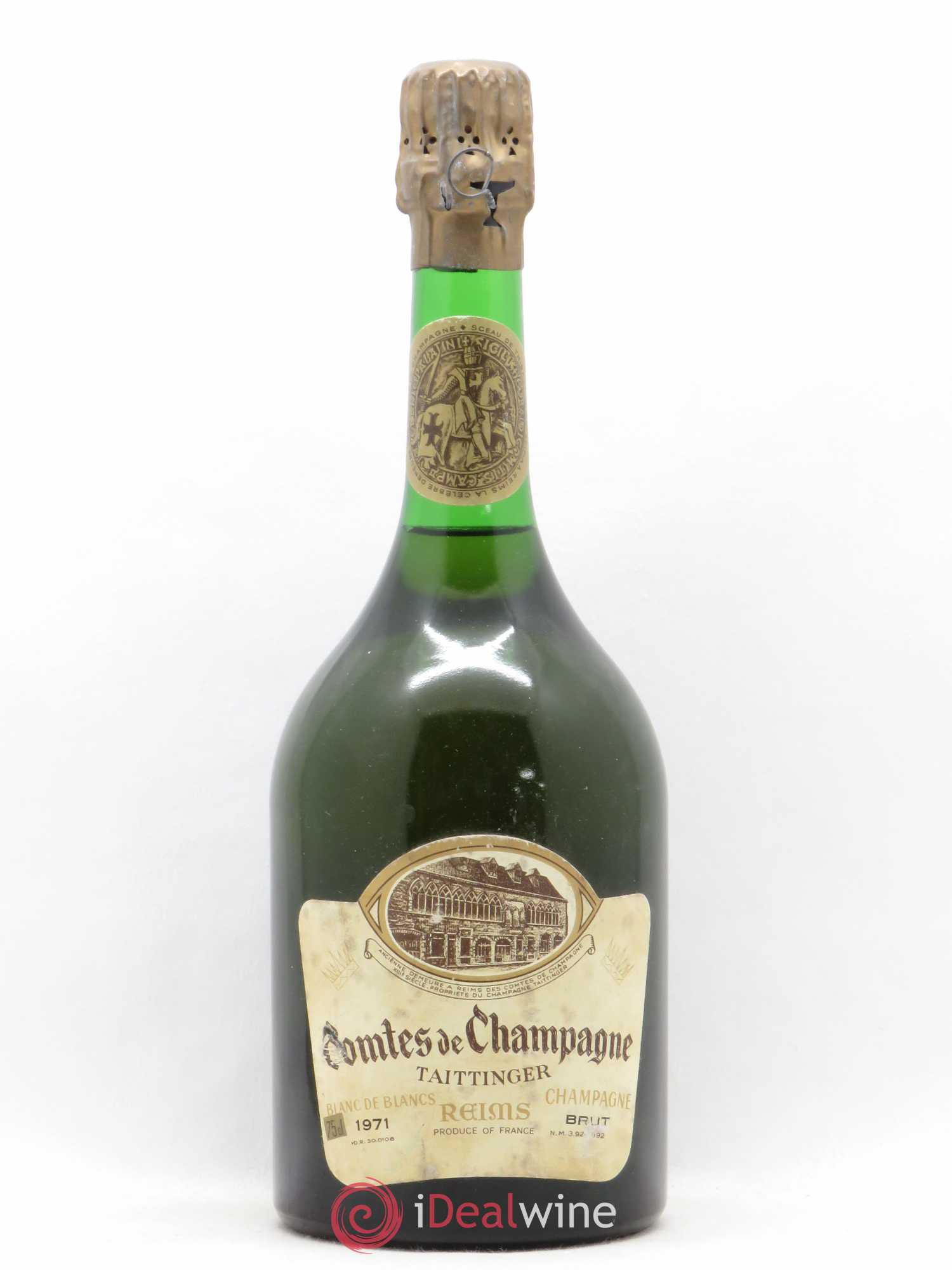 Comtes de Champagne Taittinger 1971 - Lot de 1 bouteille - 0