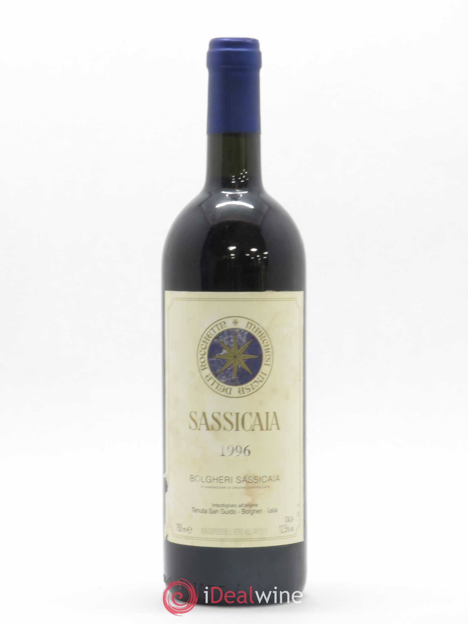 Bolgheri DOC Sassicaia Tenuta San Guido 1996 - Lot de 1 bouteille - 0